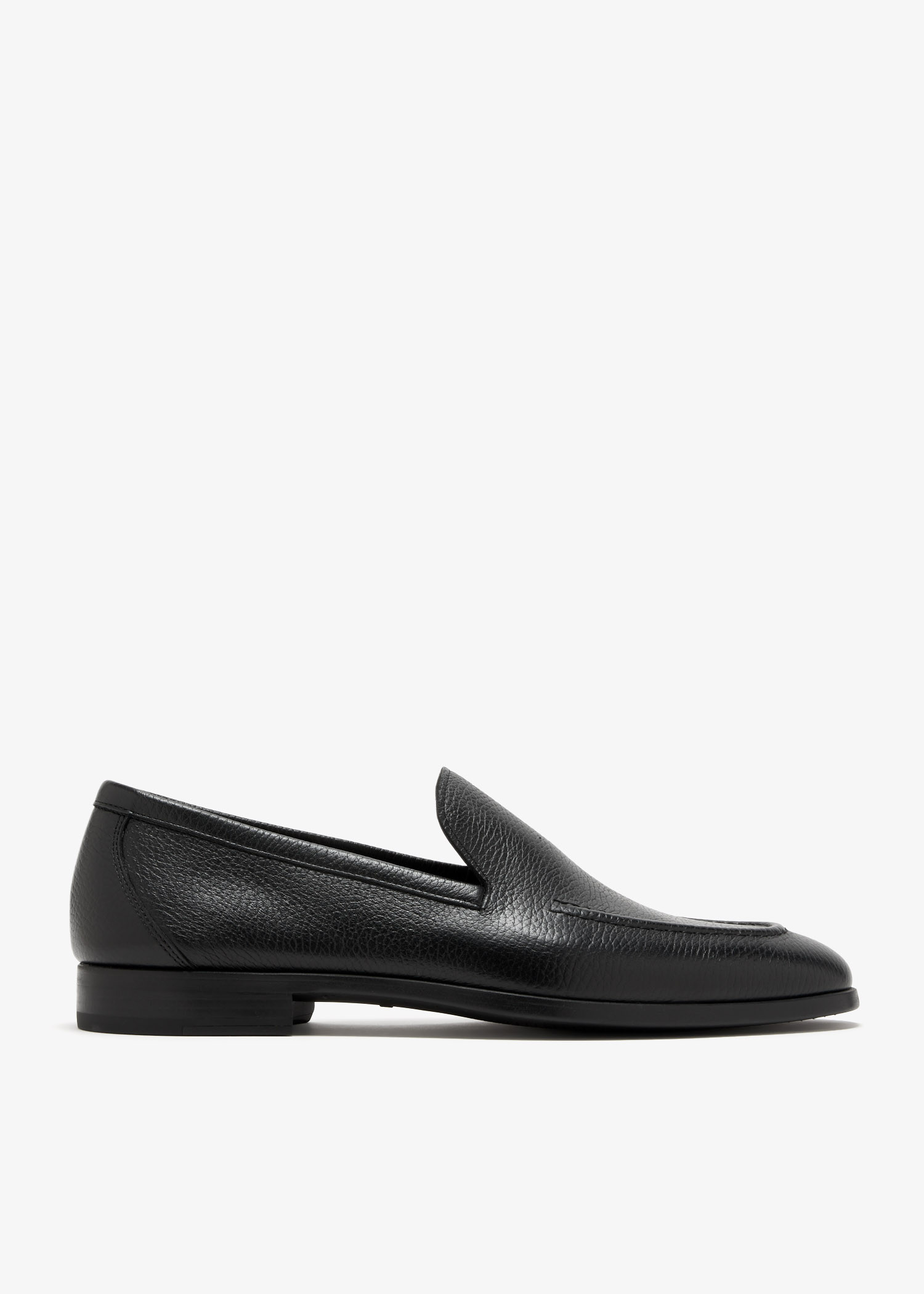 

Leather loafers, Black