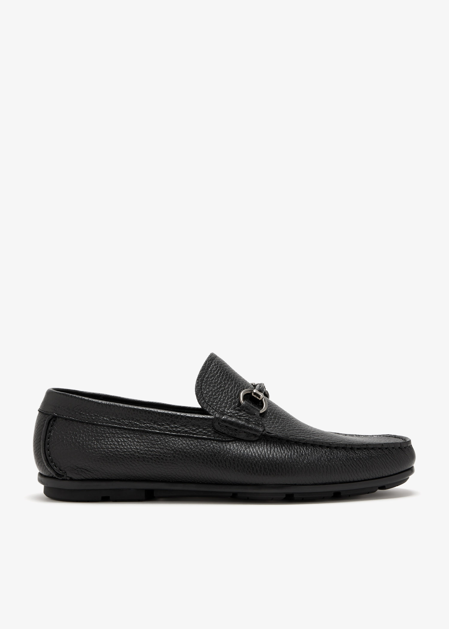 

Leather loafers, Black