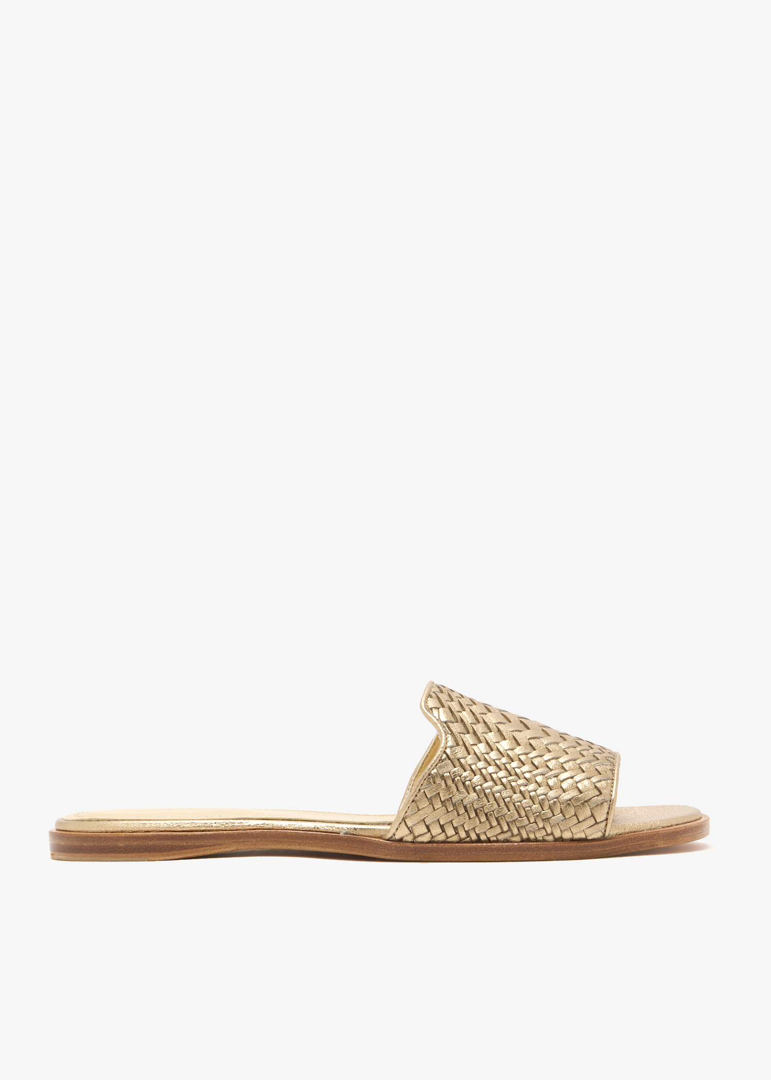 

Solara woven sandals, Gold