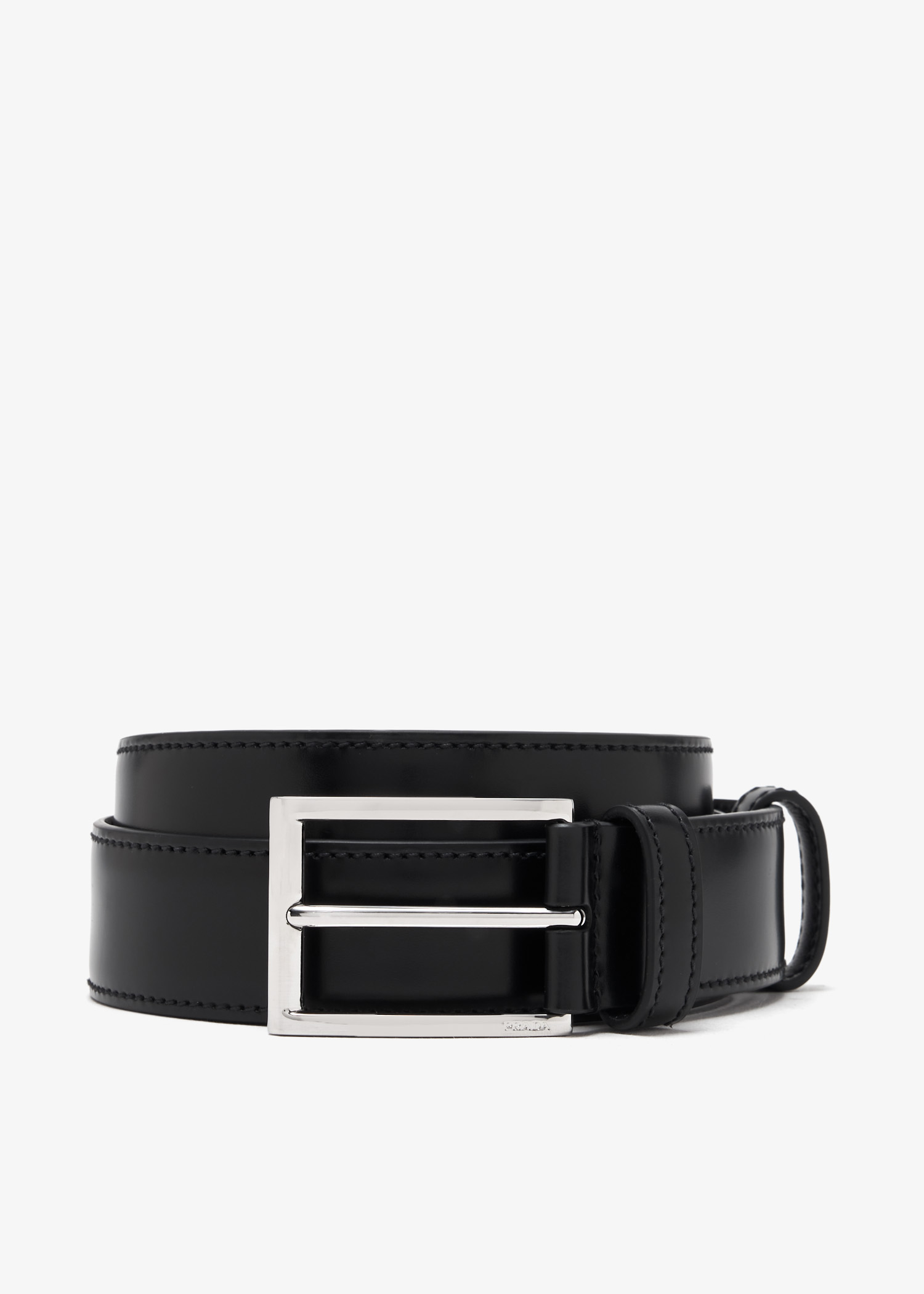 

Leather belt, Black