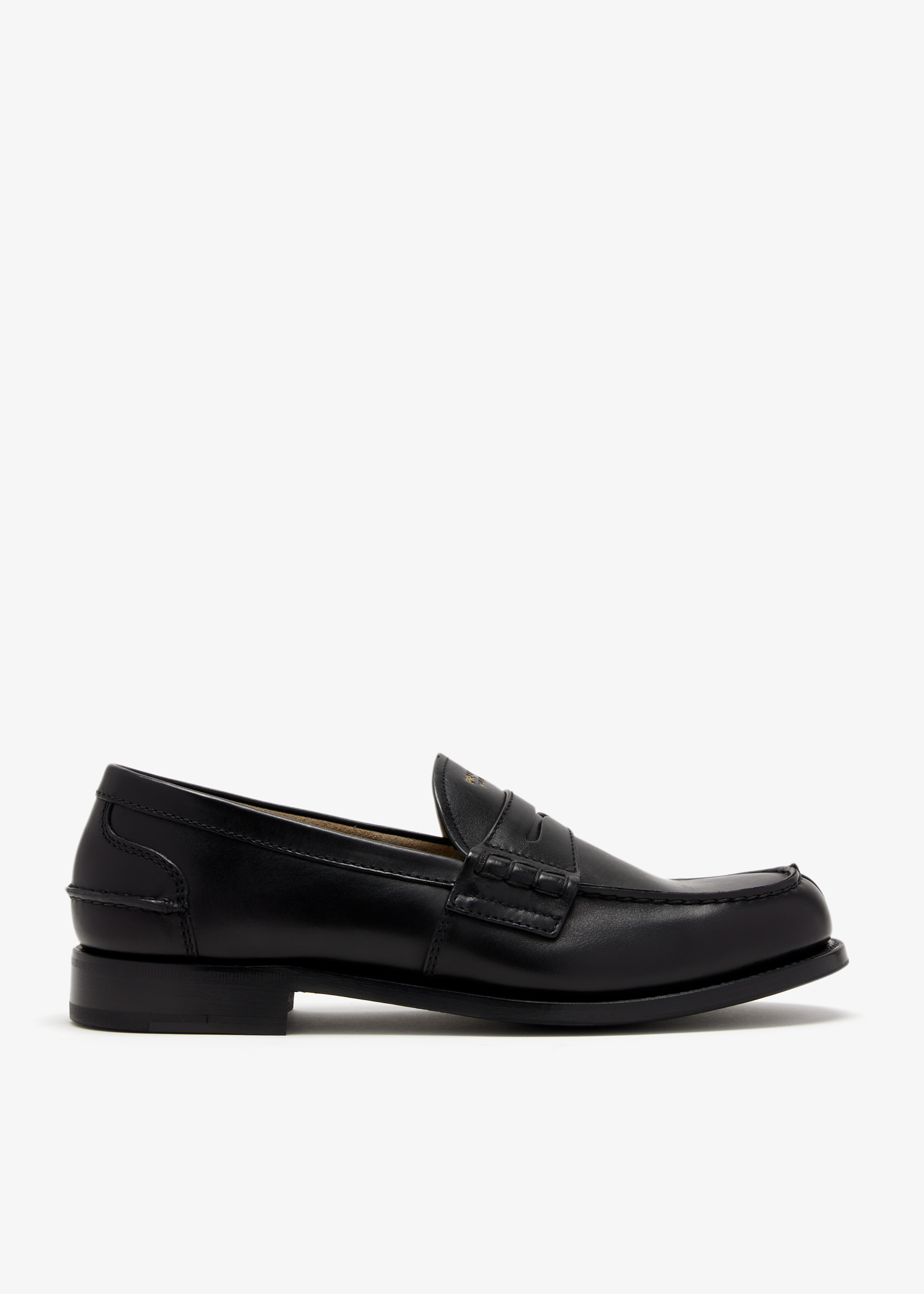 

Leather loafers, Black