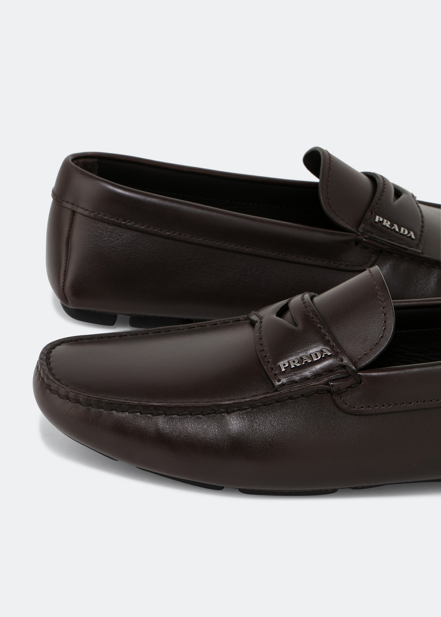 

Leather driving shoes, Brown