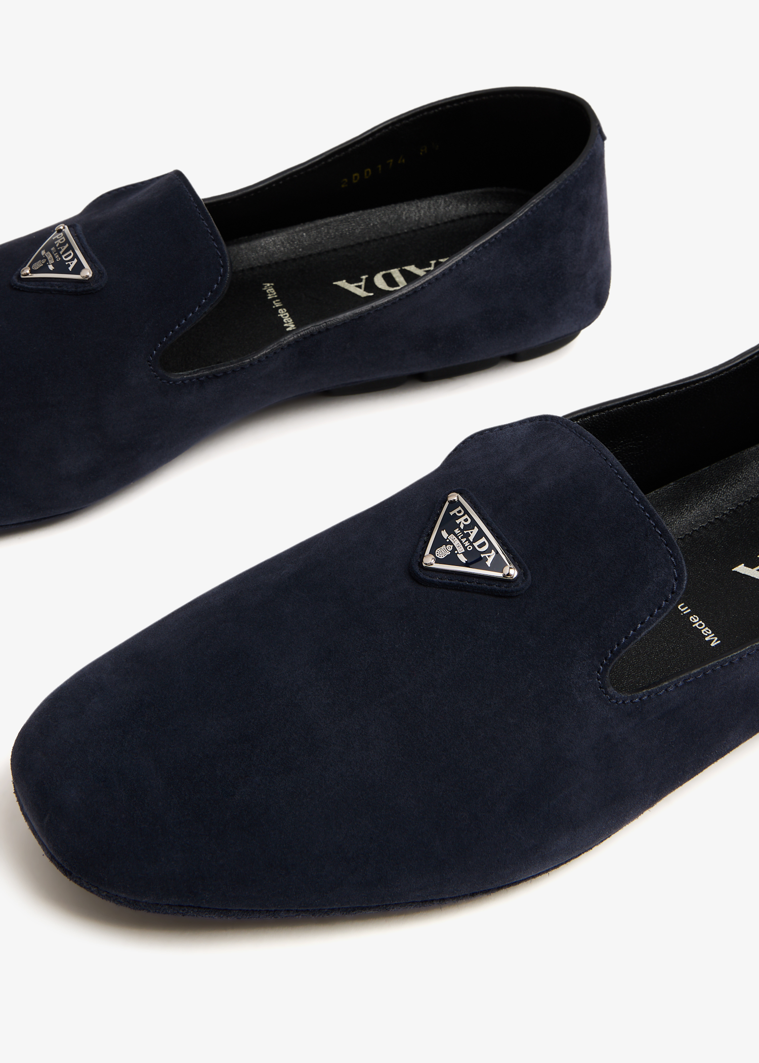 

Suede driving shoes, Blue