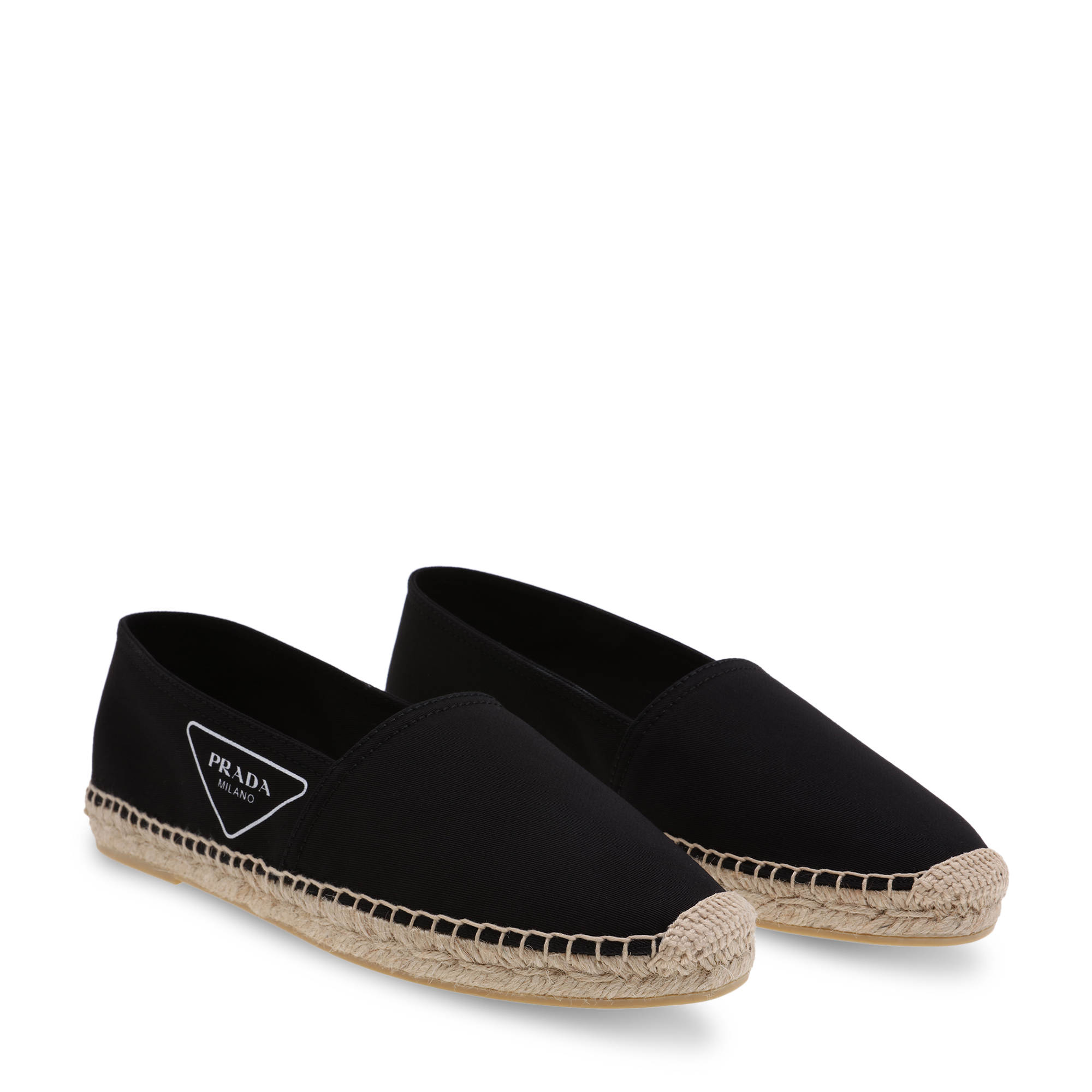 

Logo espadrilles, Black