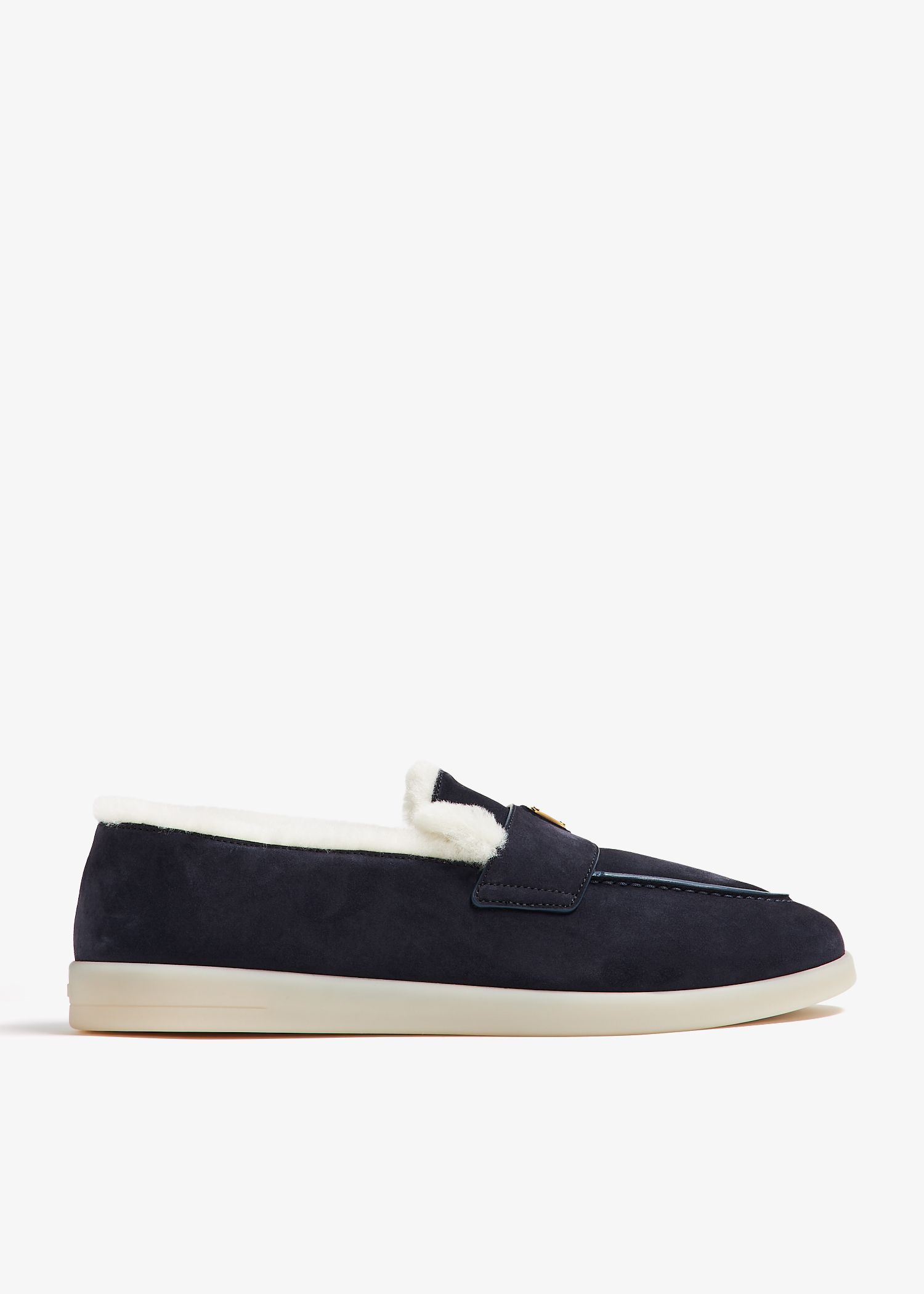 

Suede loafers, Navy