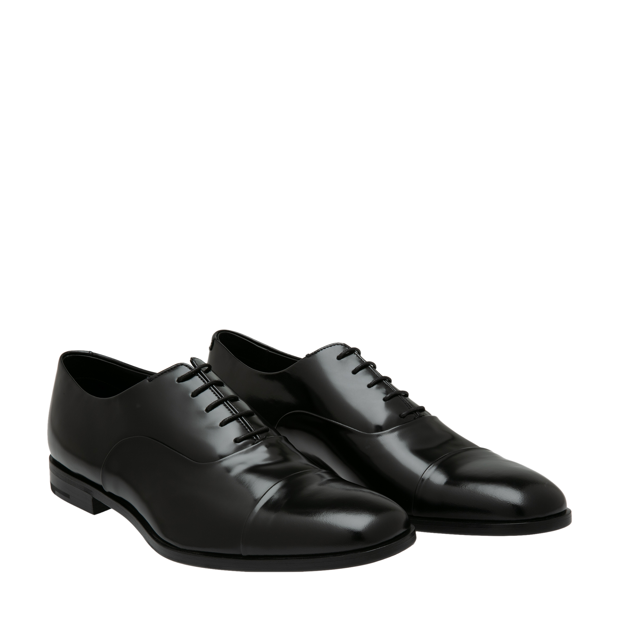 

Leather Oxford shoes, Black