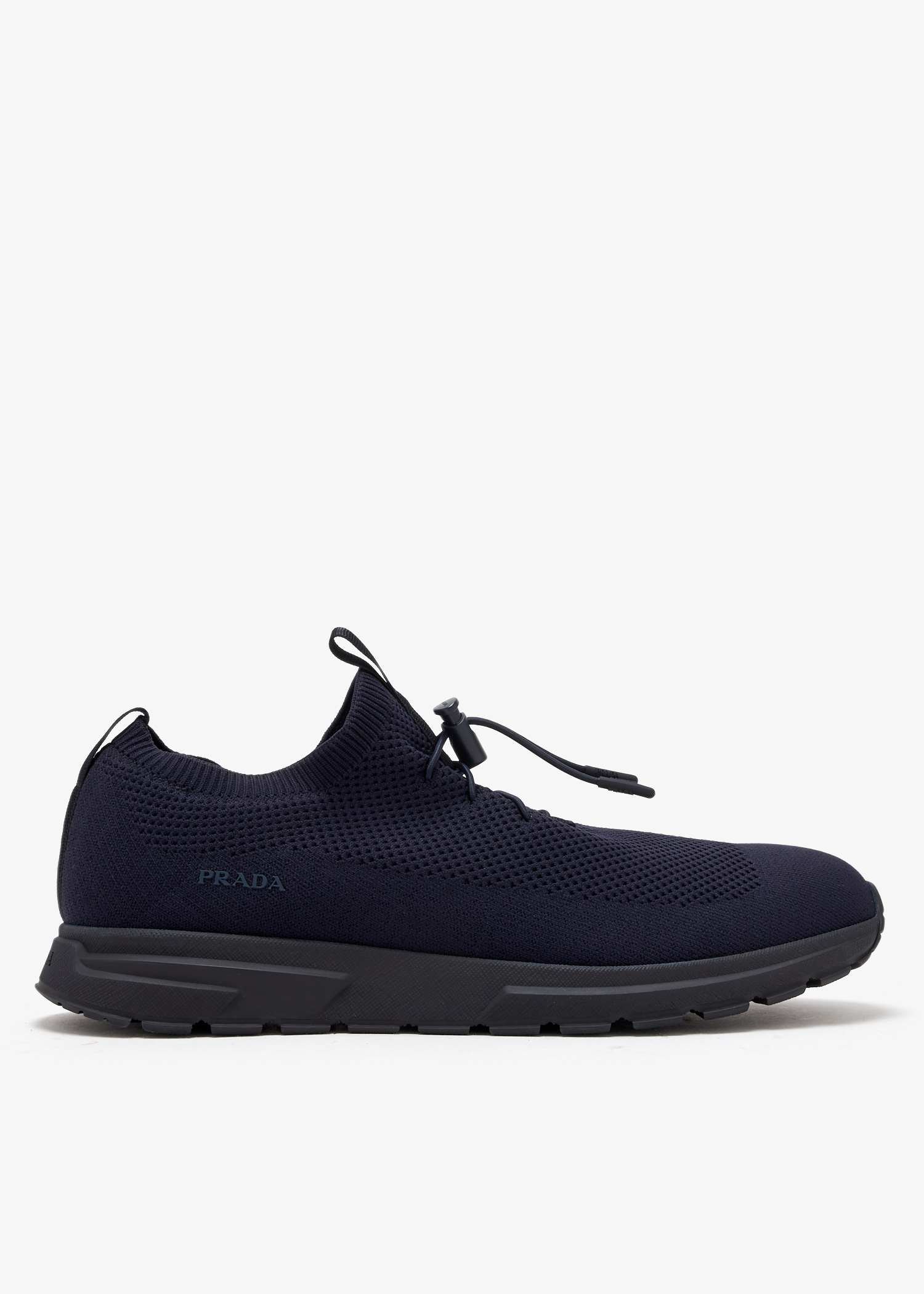

Prax stretch knit sneakers, Navy