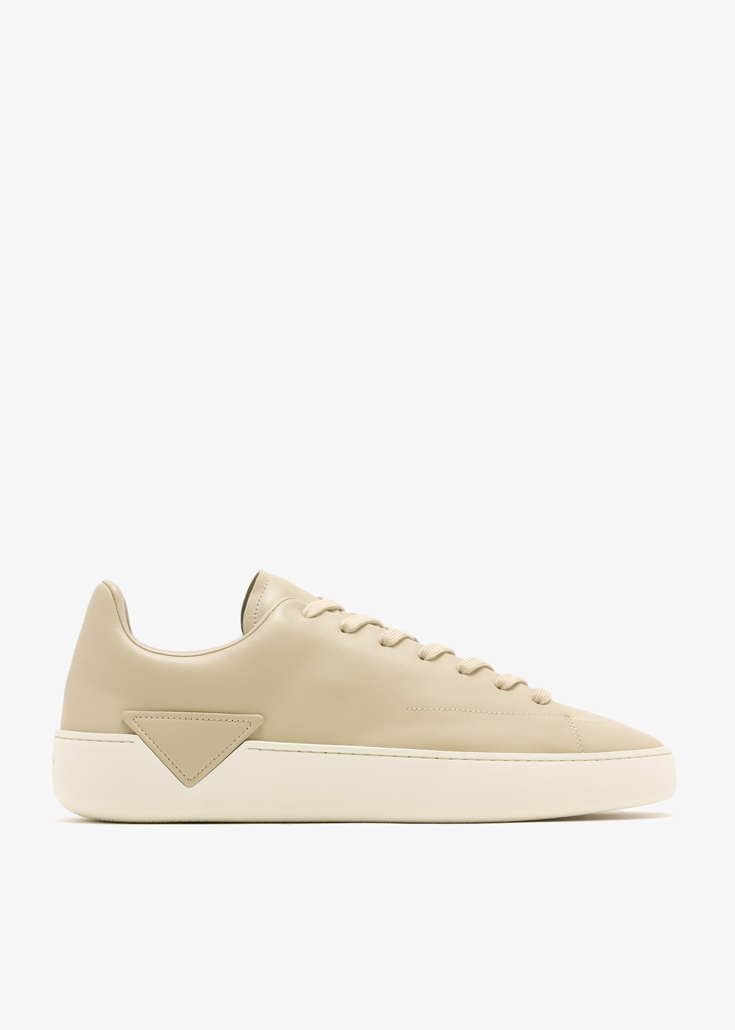 

Court leather sneakers, Beige