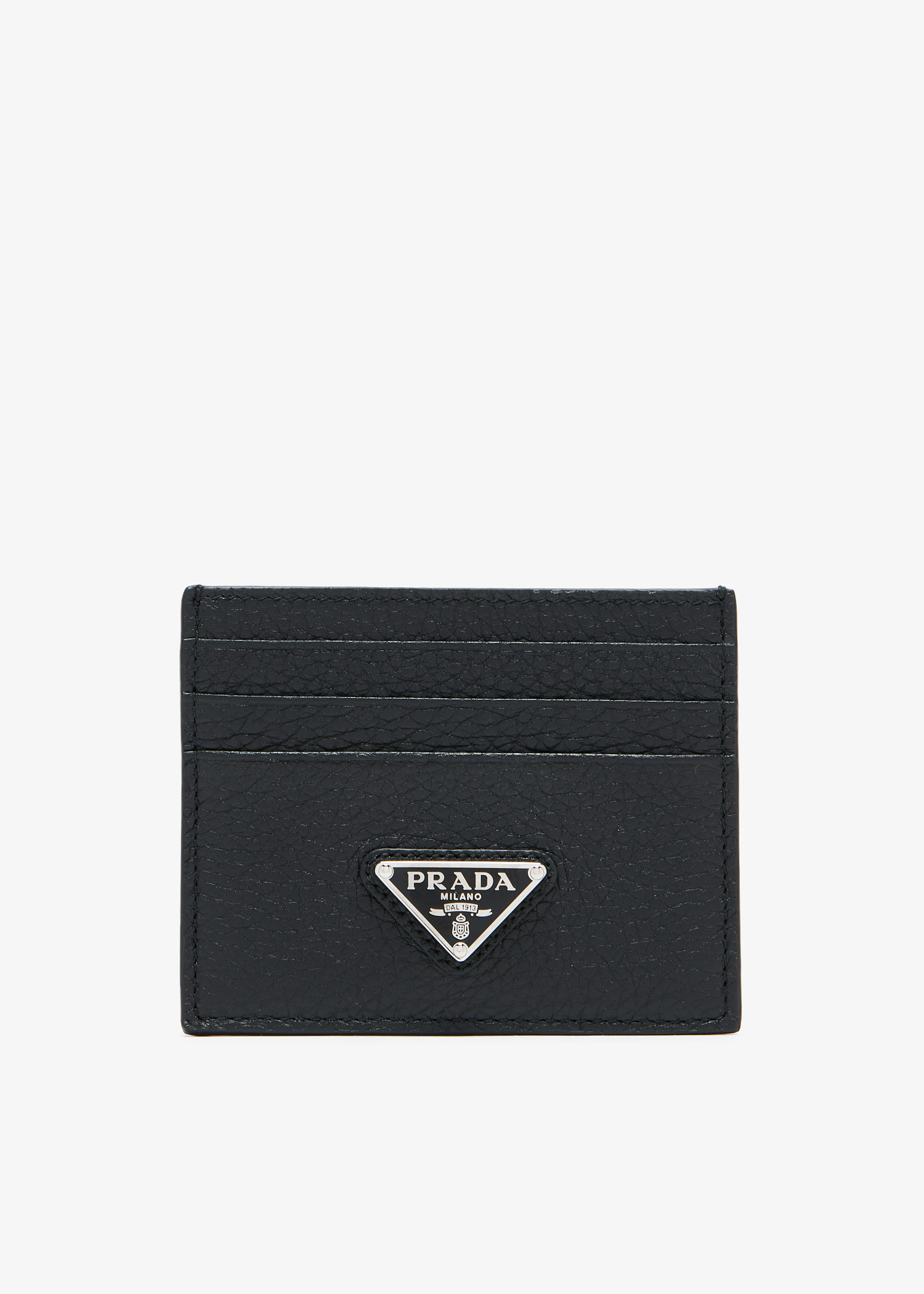 

Leather card holder, Black