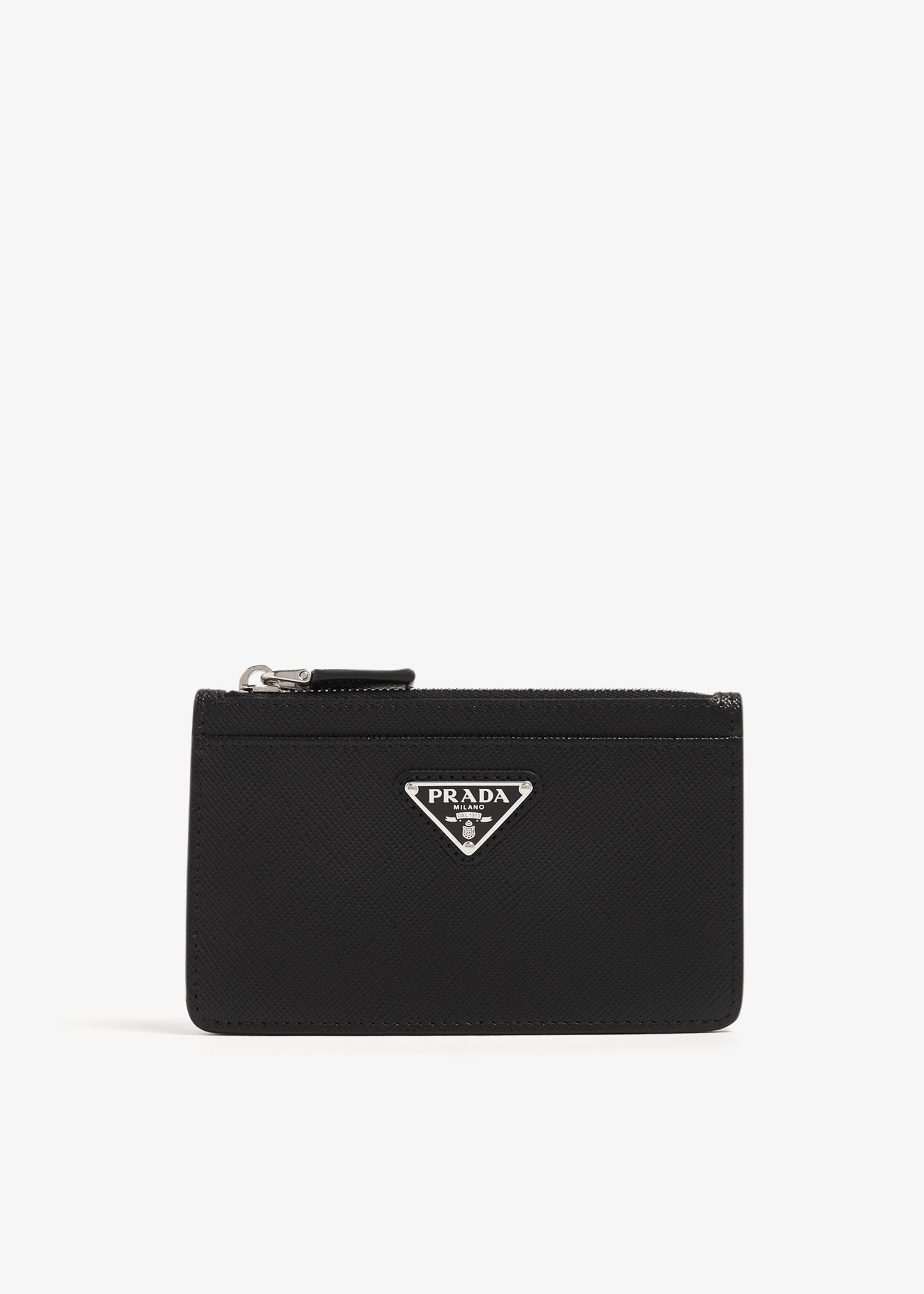 Prada card on sale holder keychain