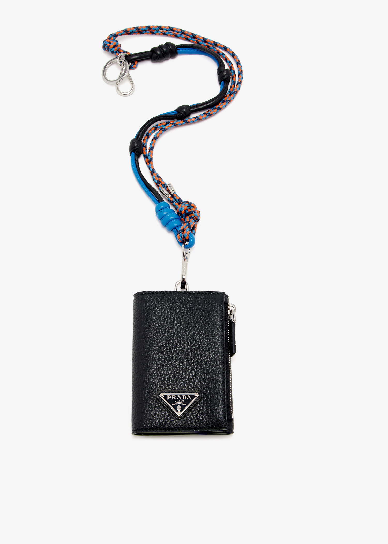 

Leather card holder, Black