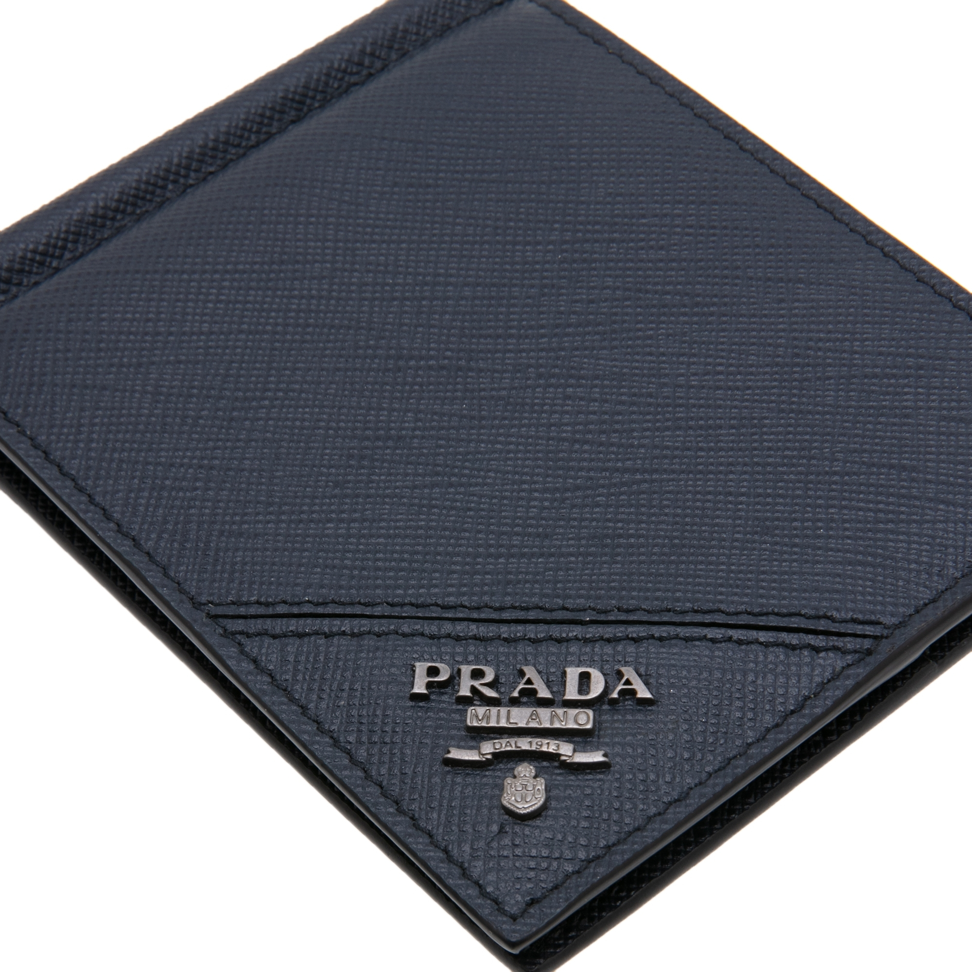 

Logo plaque wallet, Blue