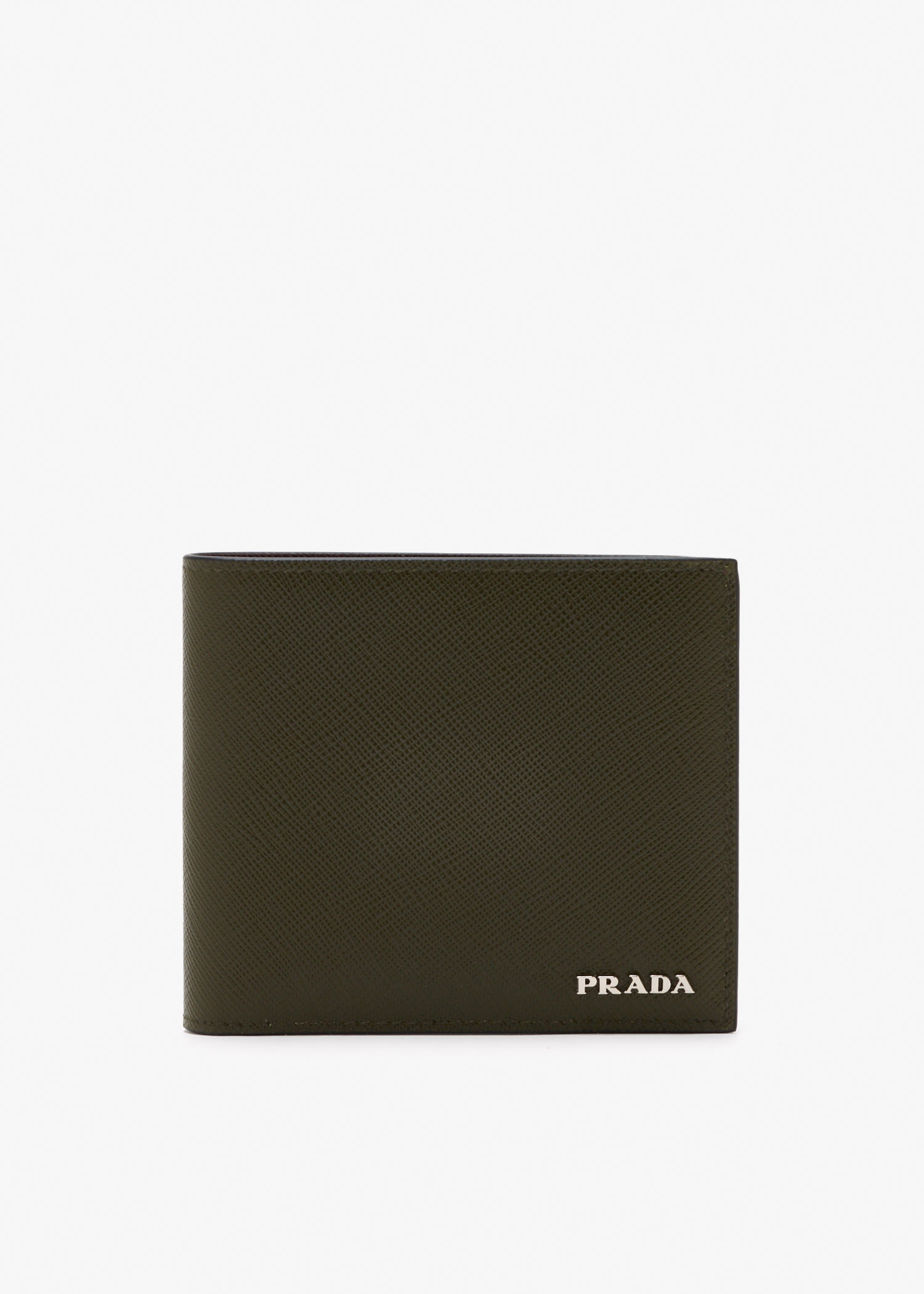 

Saffiano leather wallet, Khaki