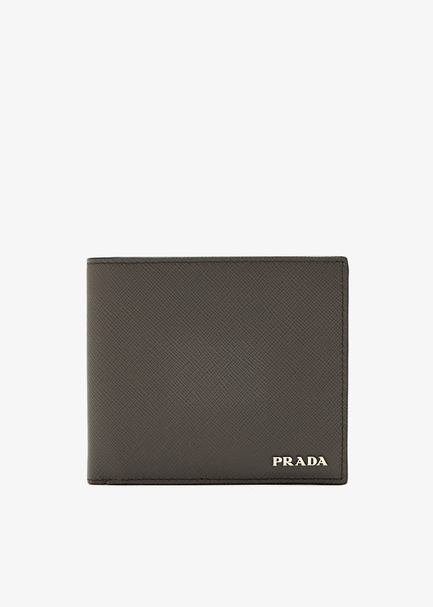 

Saffiano leather wallet, Grey
