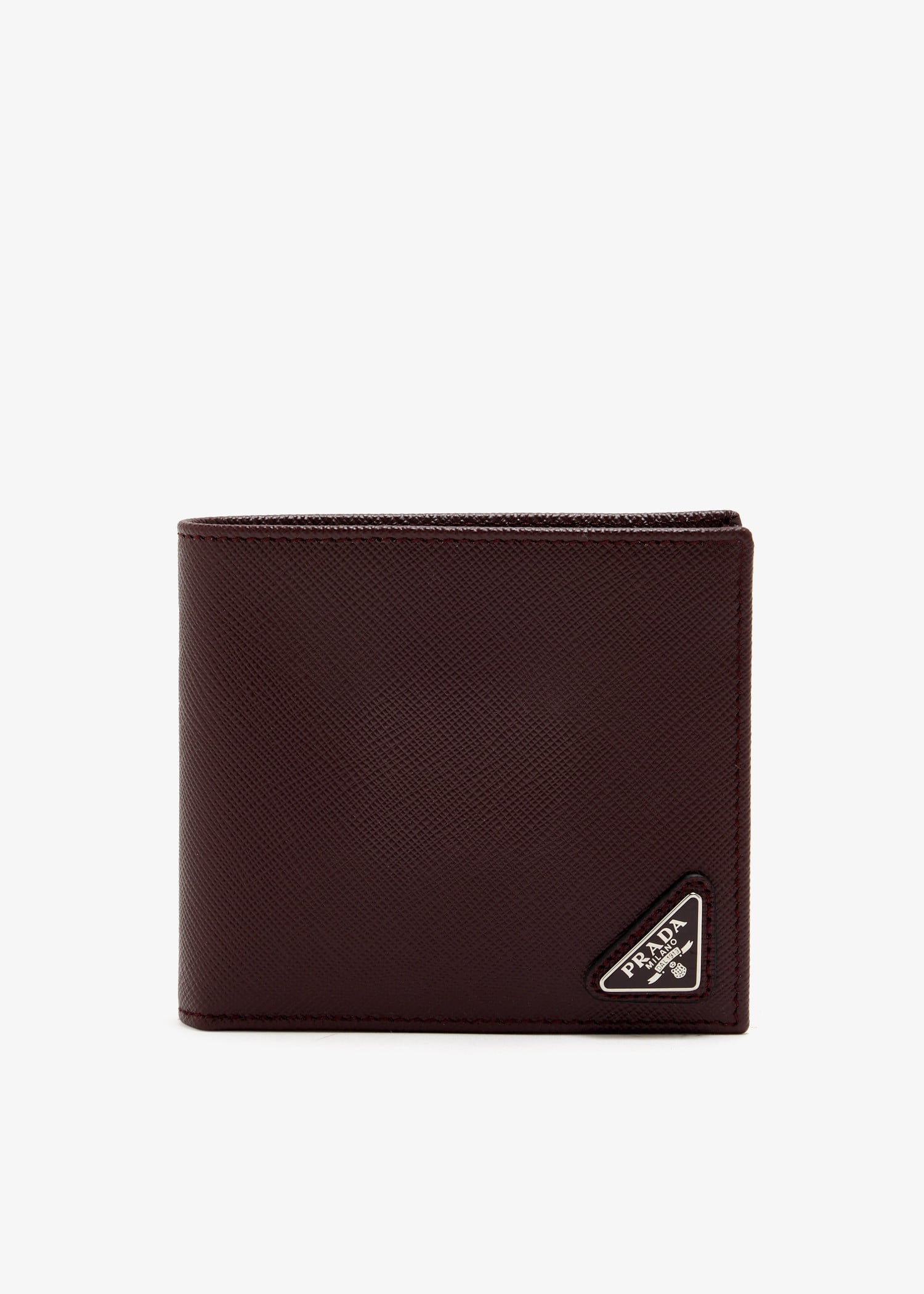 

Saffiano leather wallet, Burgundy