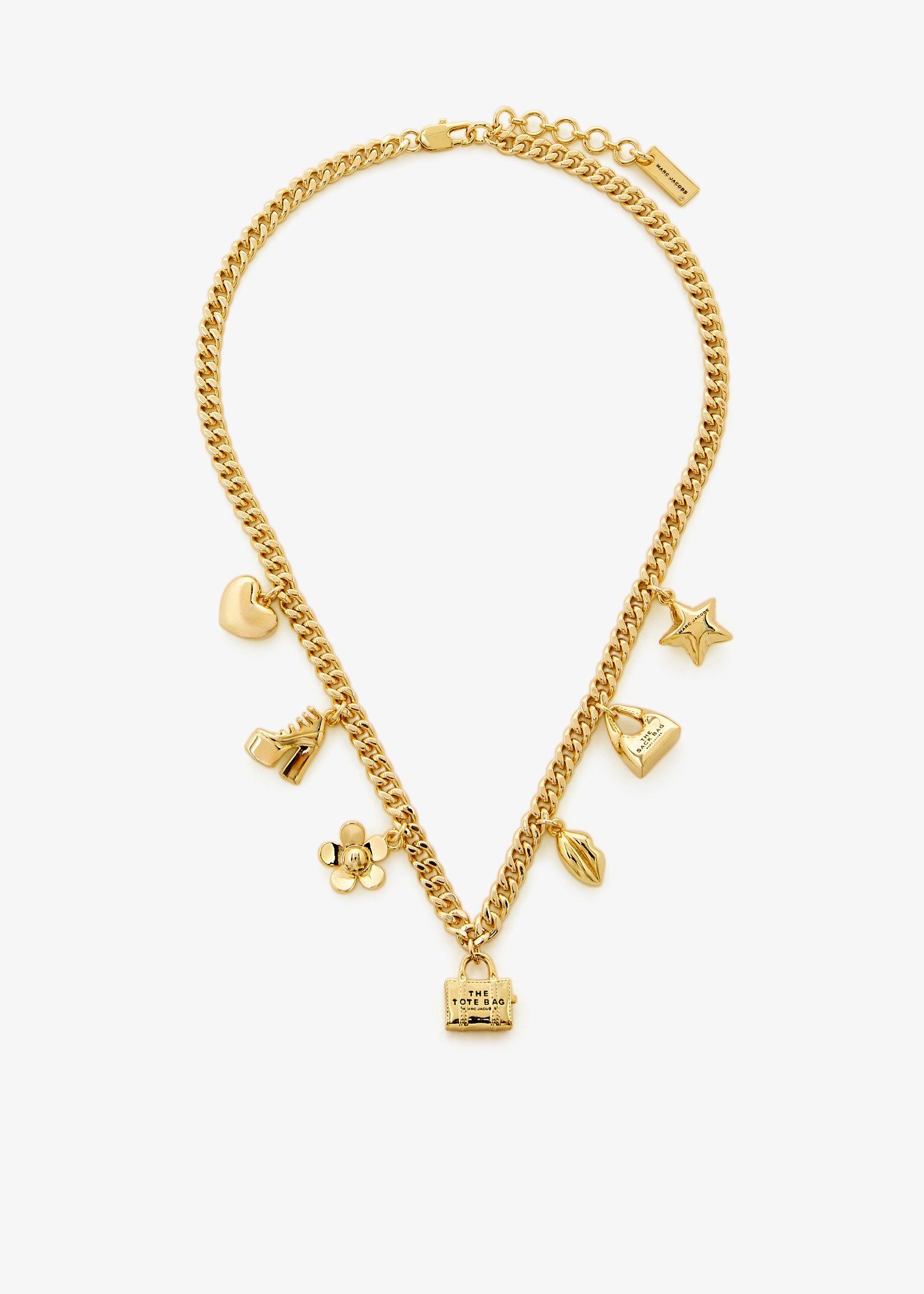 

The Mini Icon Charm necklace, Gold