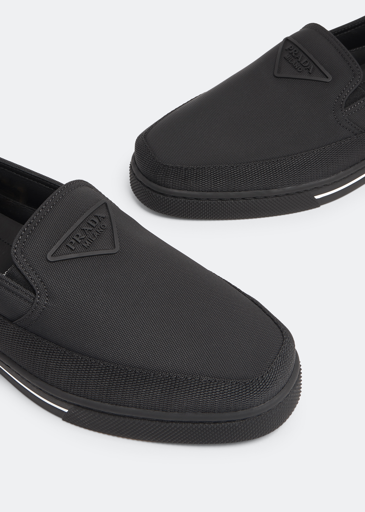 Mens prada slip deals on shoes
