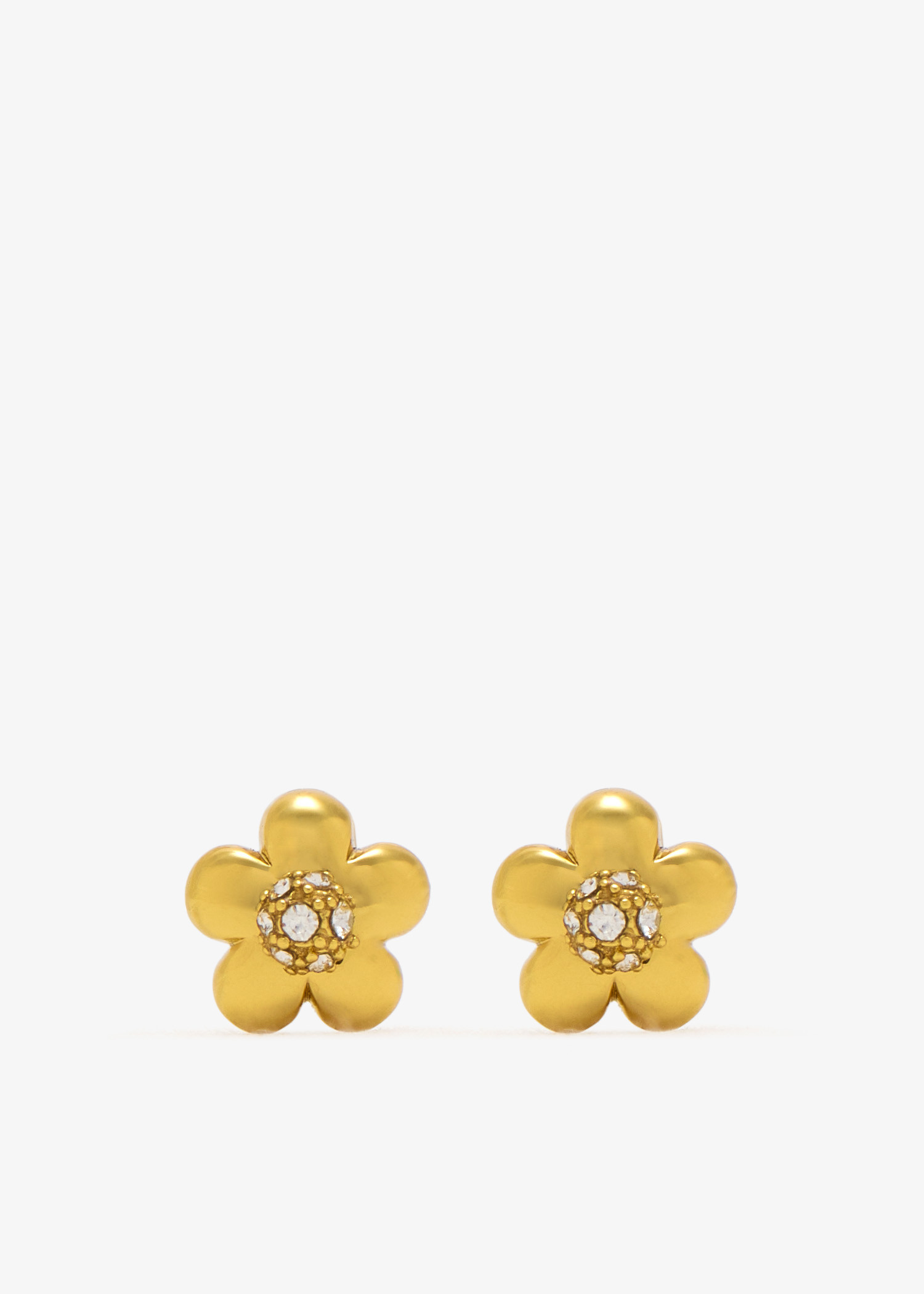 

The Daisy micro earrings, Gold