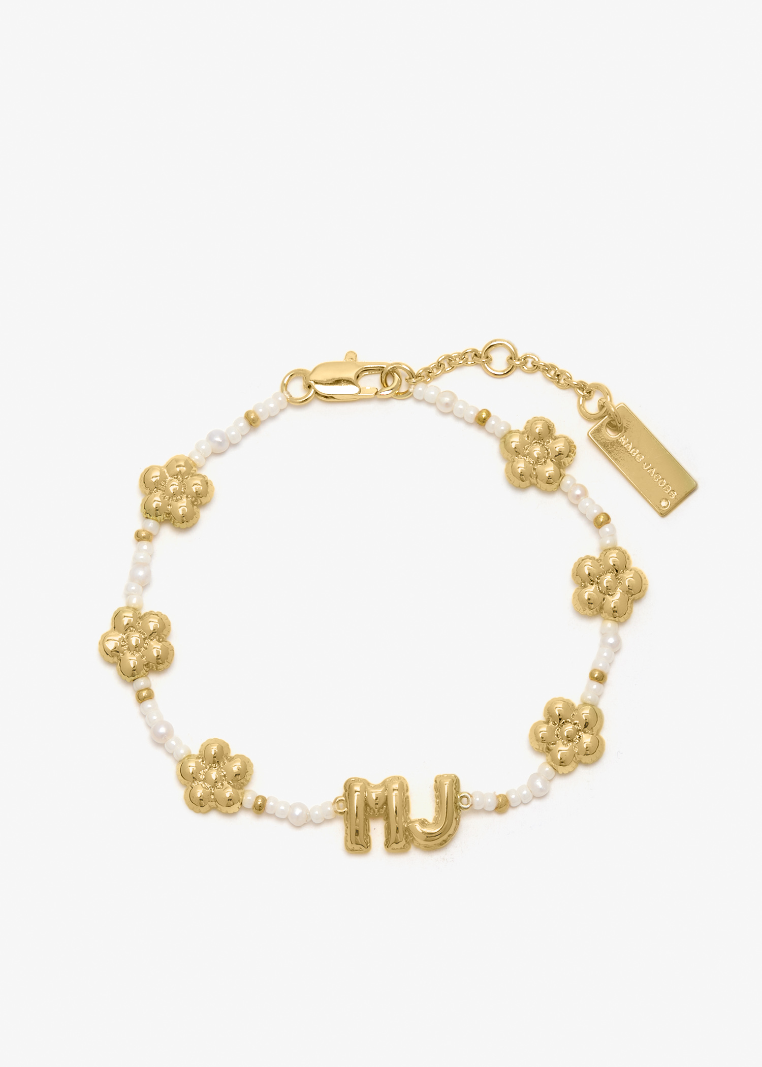 

The Beaded MJ Balloon bracelet, Gold