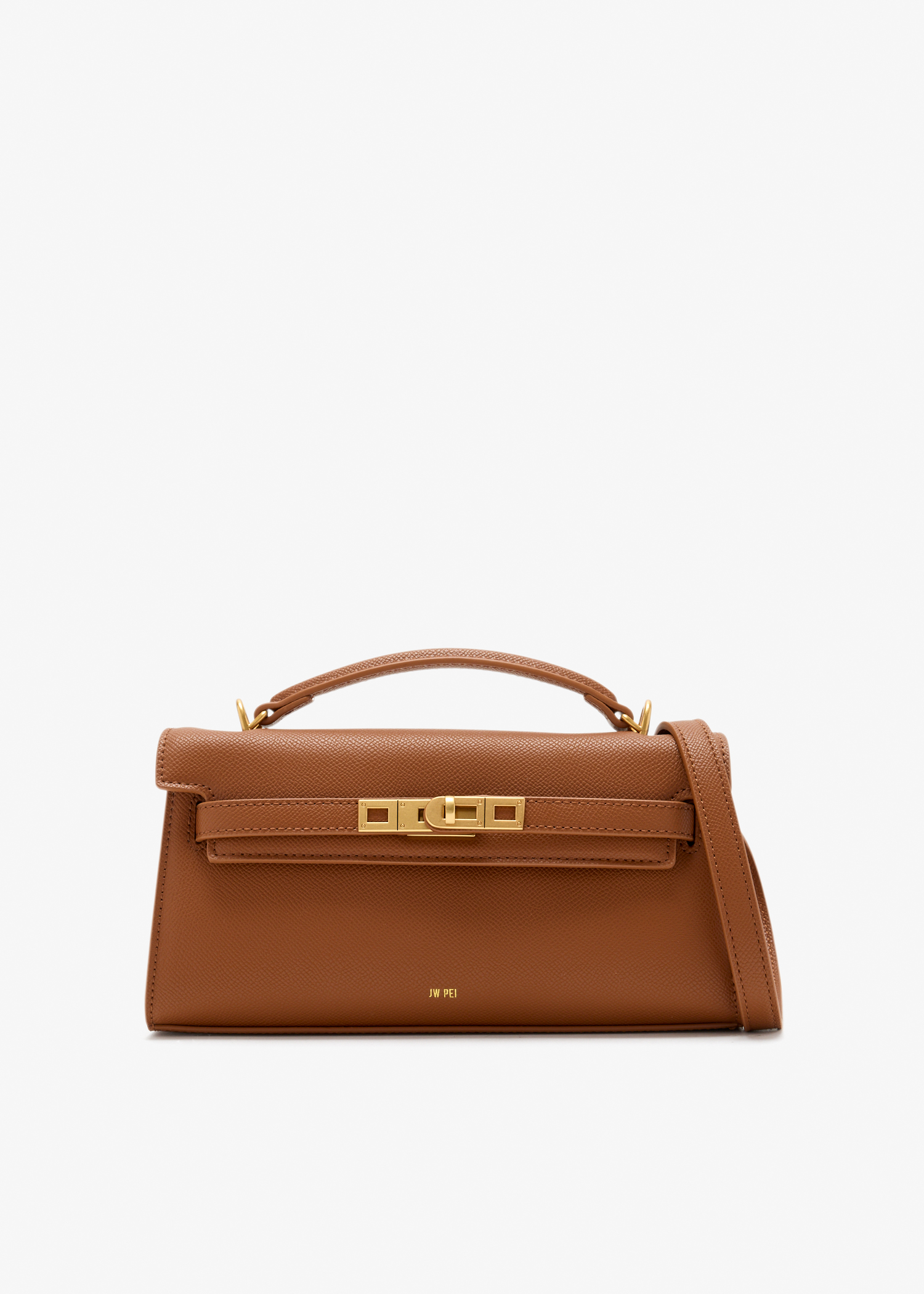 

Noor top handle bag, Brown