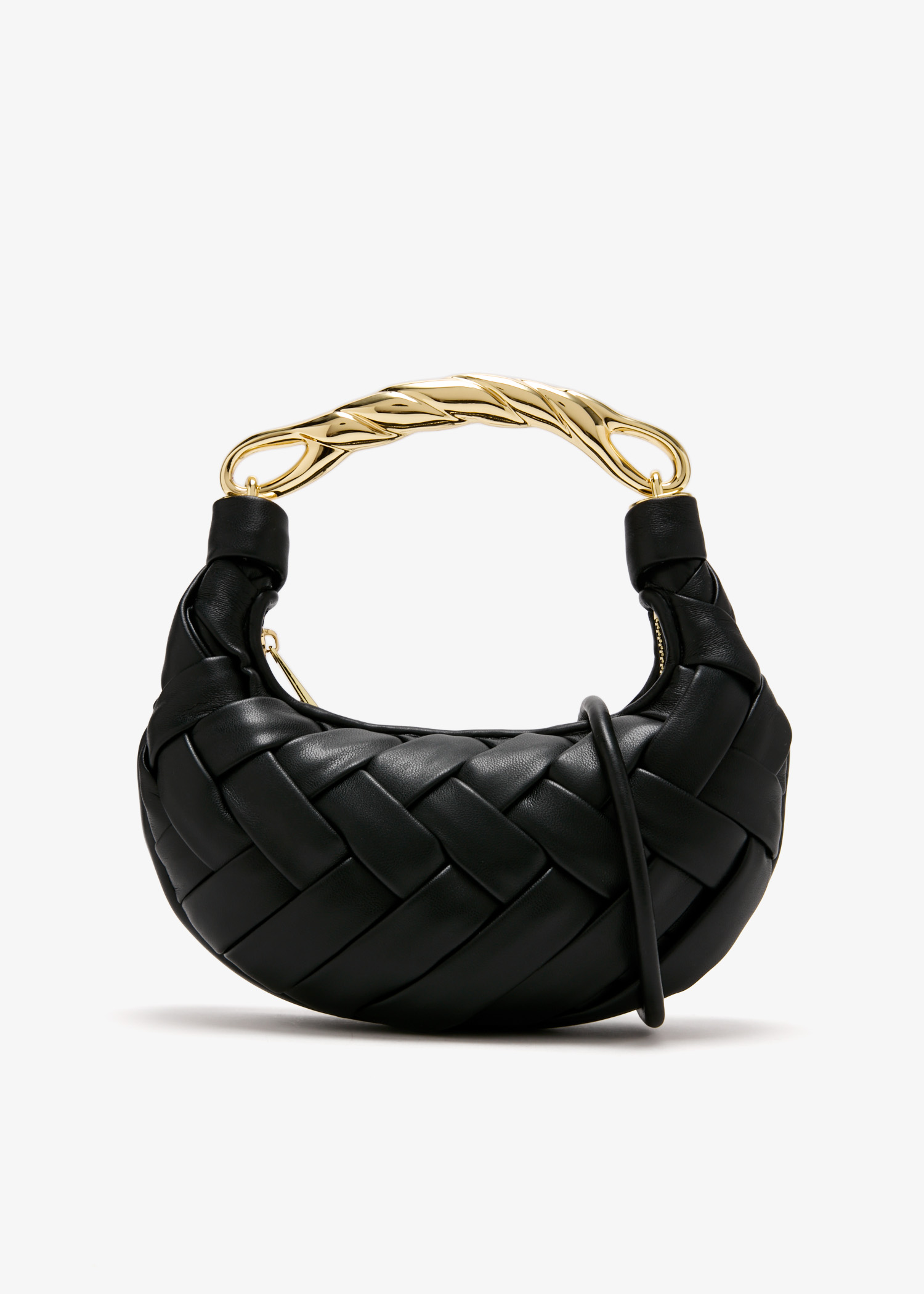 

Orla weave handbag, Black