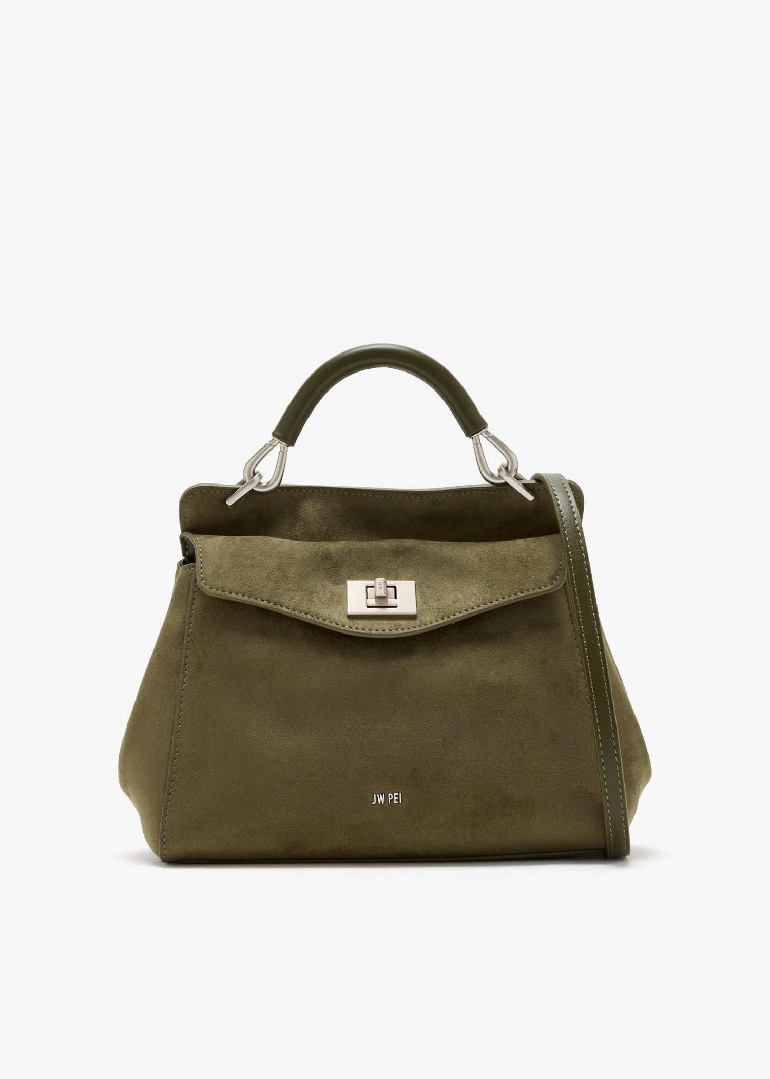 

Lucia top handle bag, Green