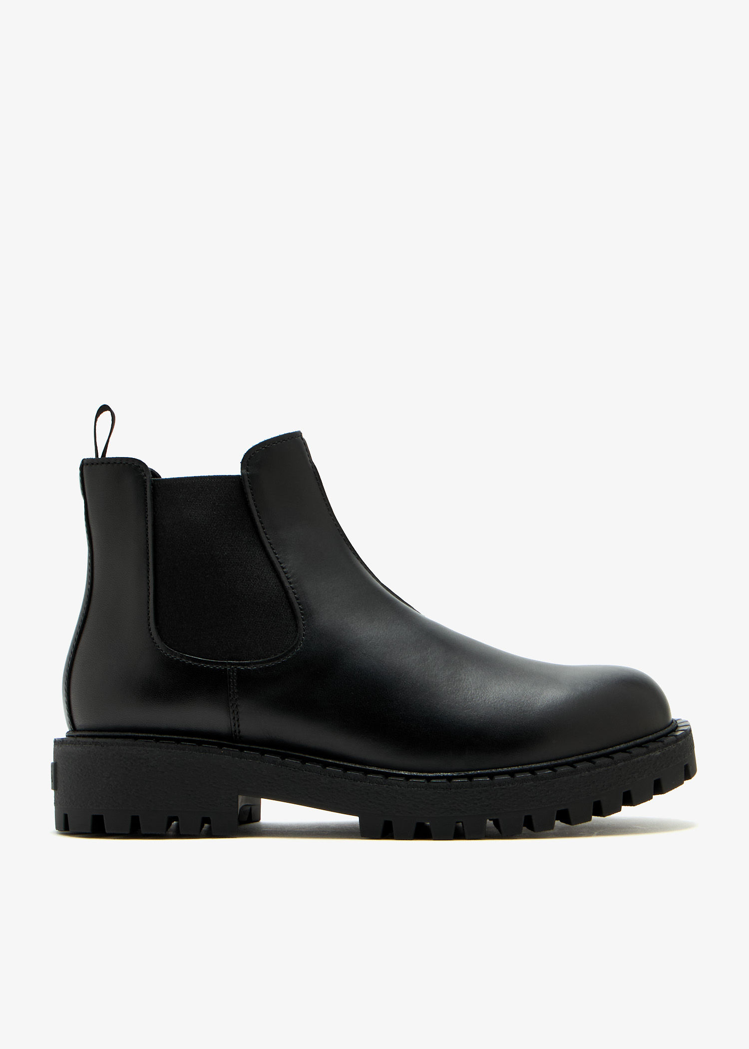 

Leather Chelsea boots, Black
