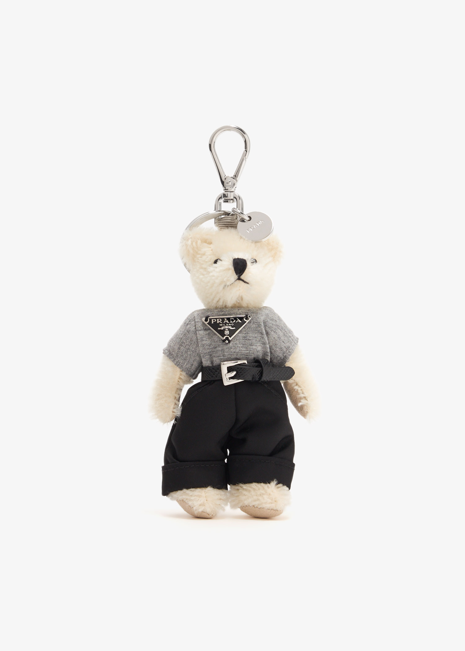 

Teddy bag charm, White