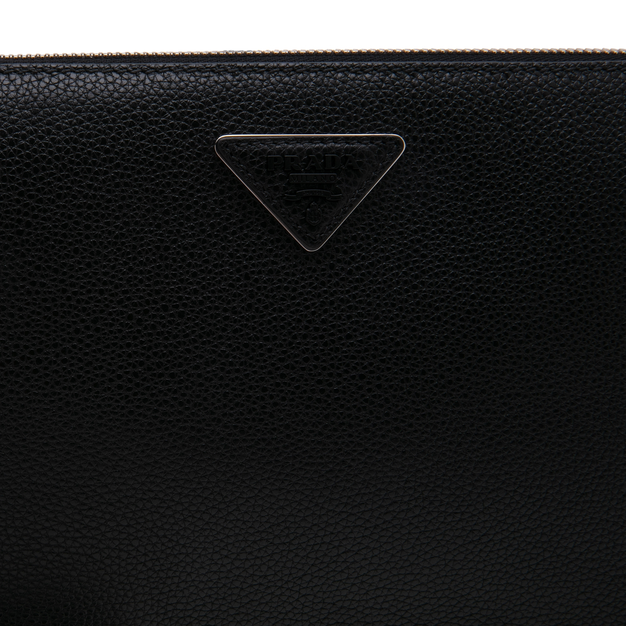 

Leather pouch, Black