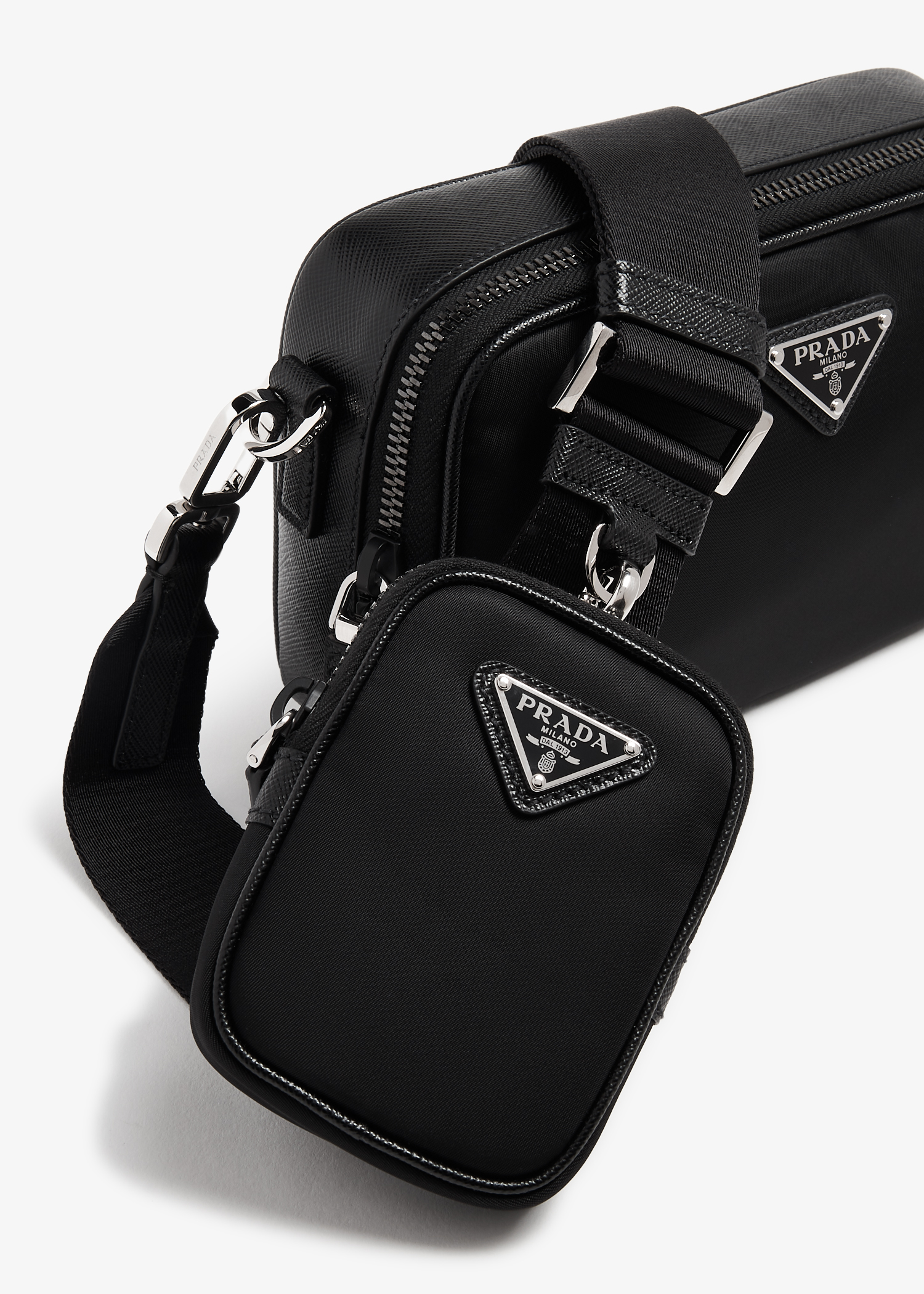 

Brique Re-Nylon bag, Black
