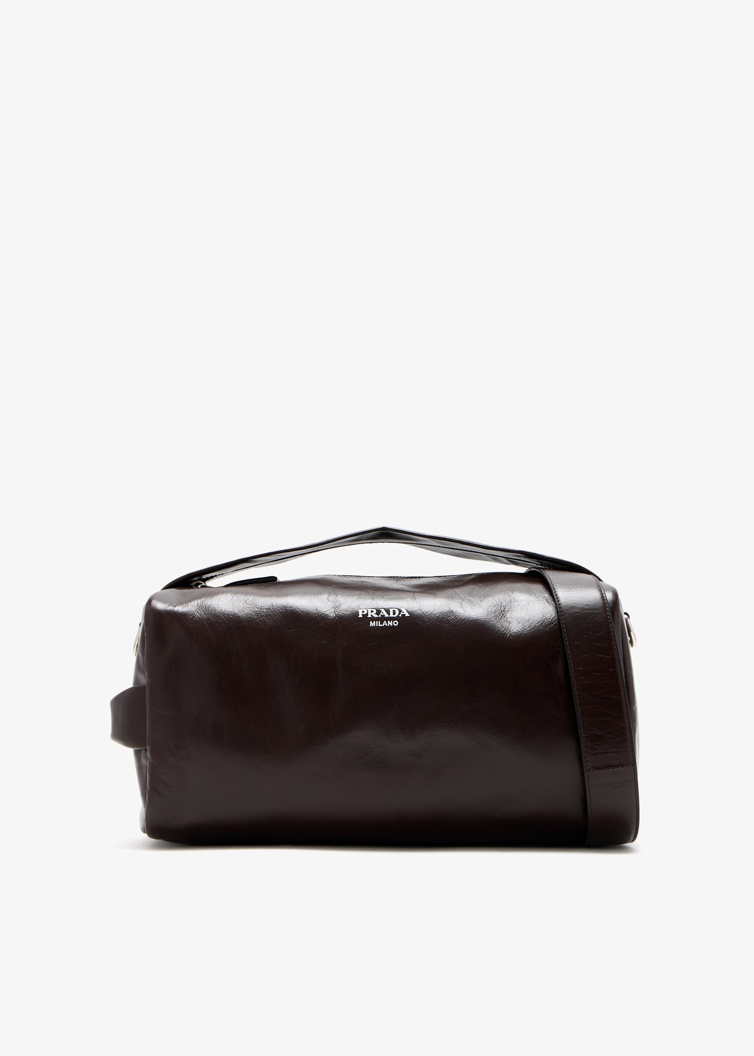 

Leather shoulder bag, Brown