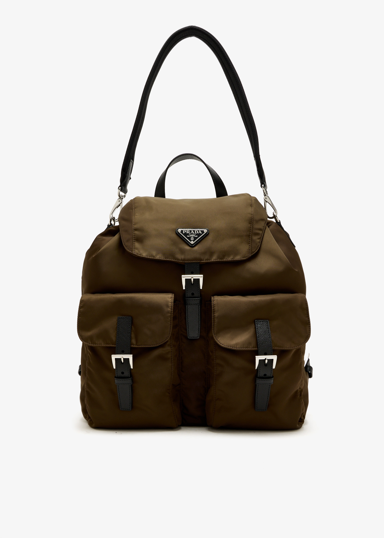 

Re-Nylon backpack, Brown