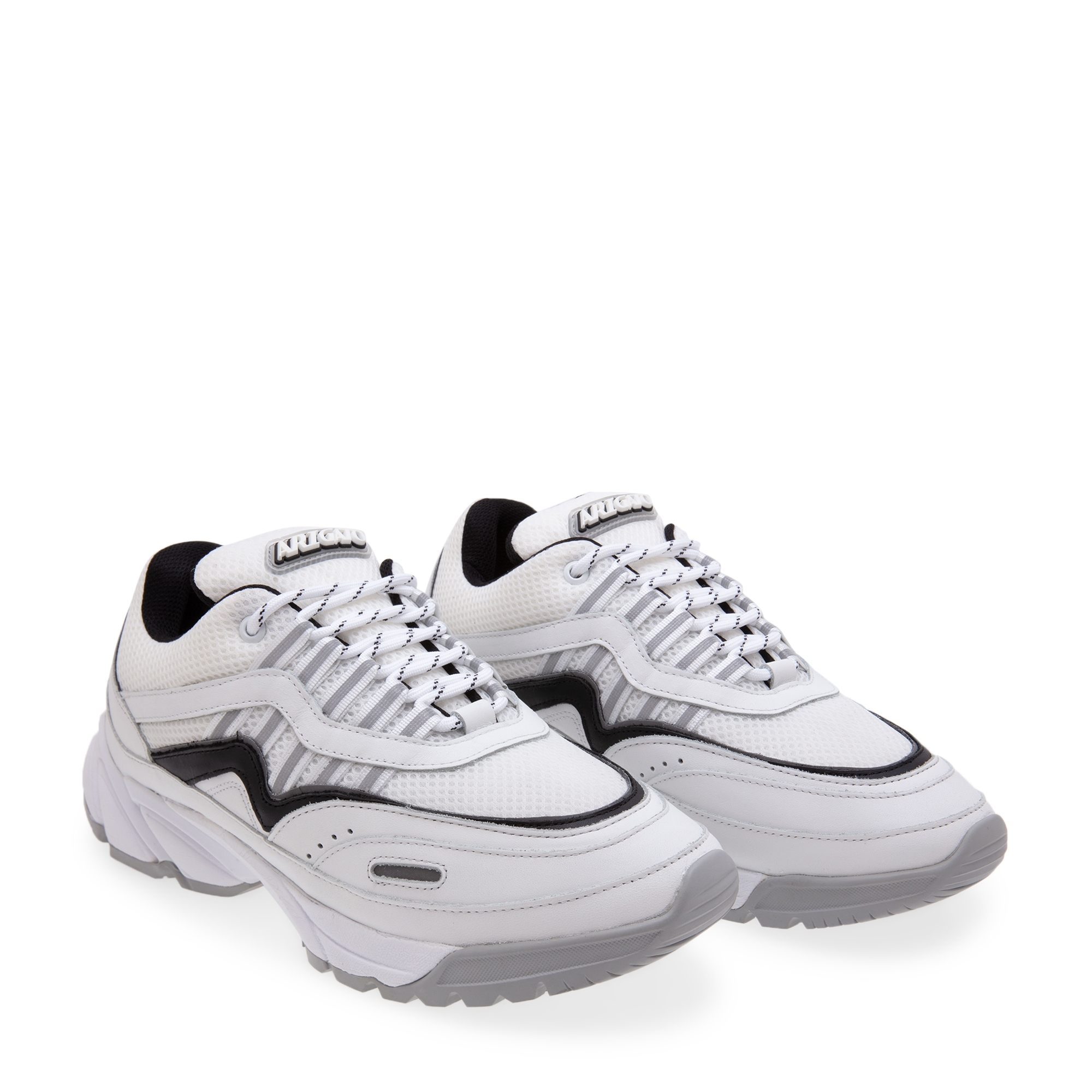 

Demo runner sneakers, White