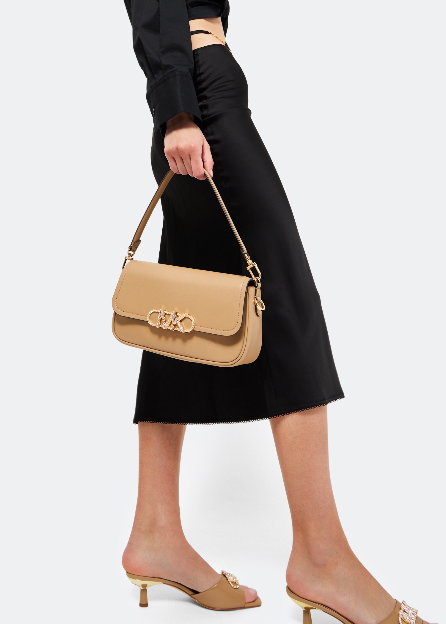 

Parker medium shoulder bag, Brown