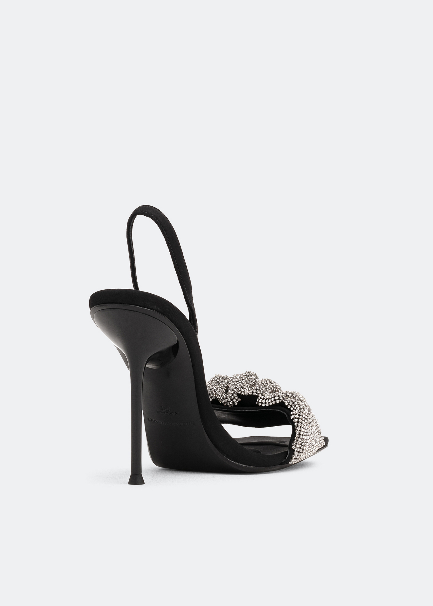 

Julie Scrunchie sandals, Black