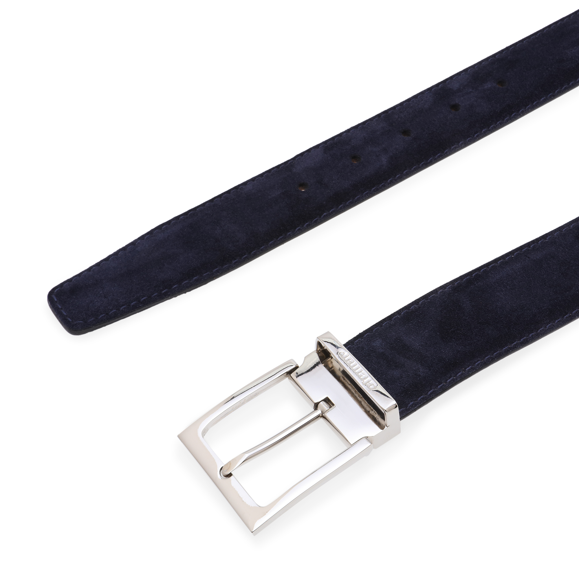 

Leather belt, Blue