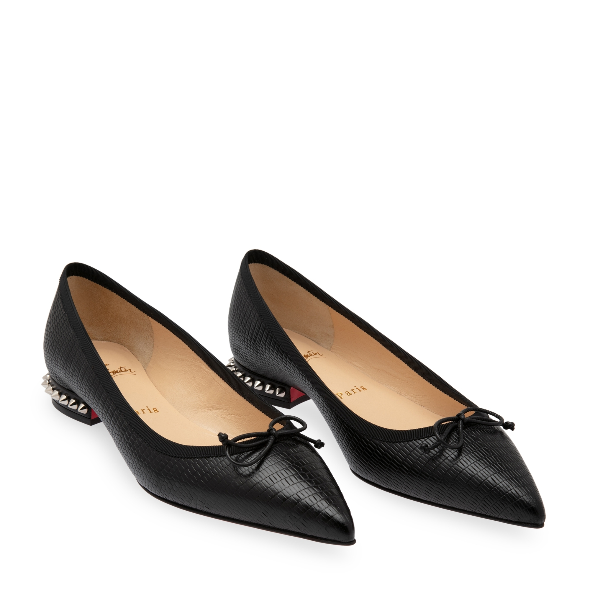 

Hall ballet flats, Black