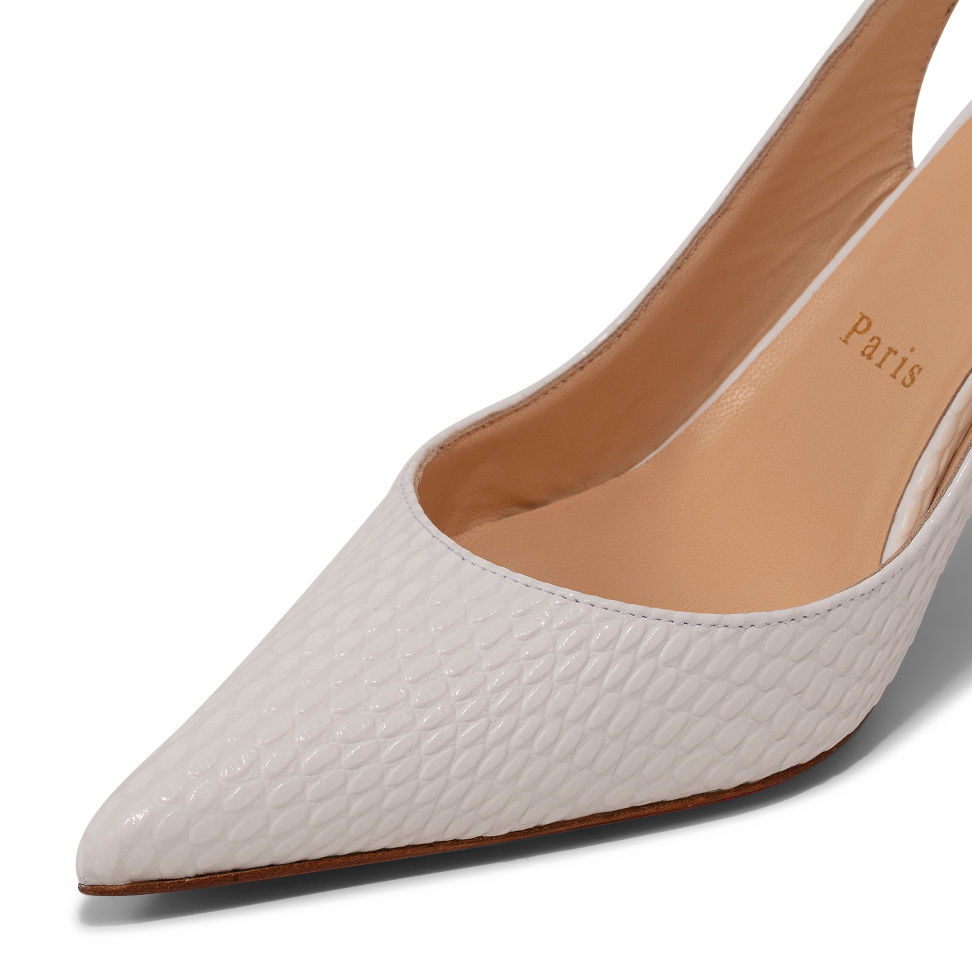 Clare store strass pump