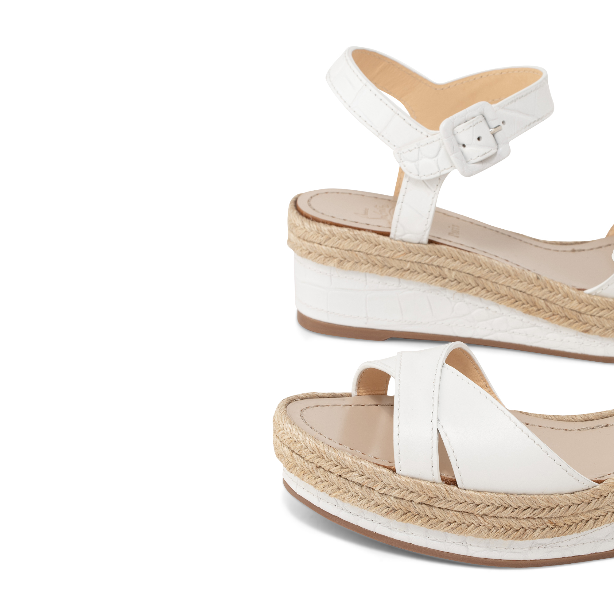 

Almerio 60 sandals, White