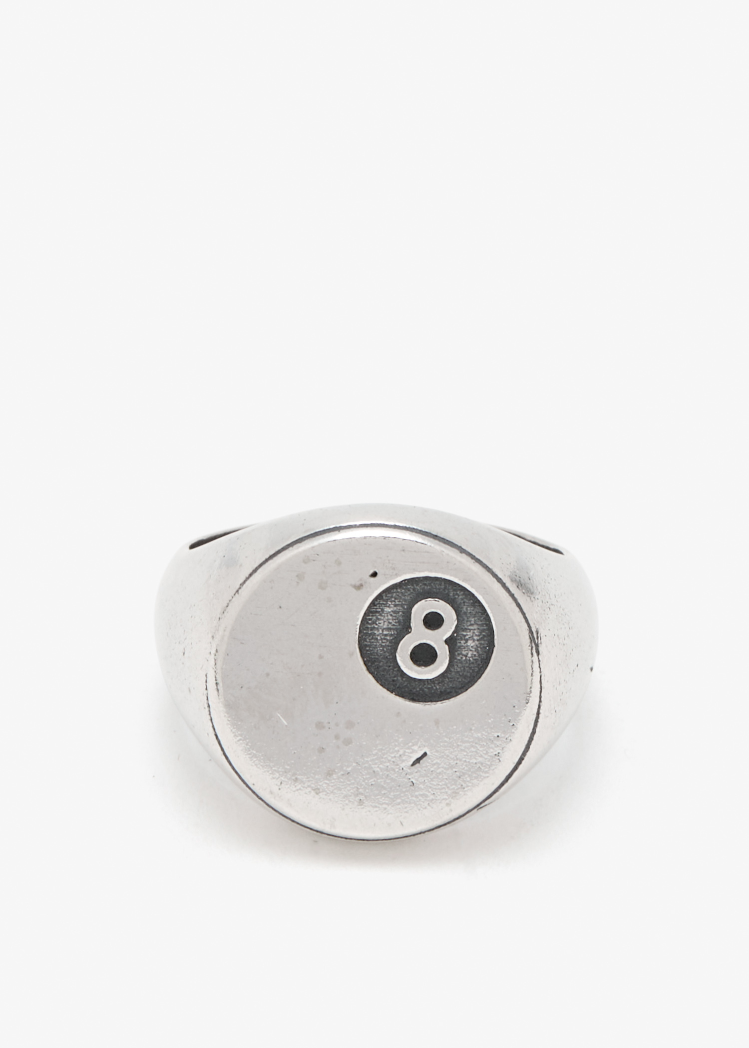 

8 Ball ring, Silver
