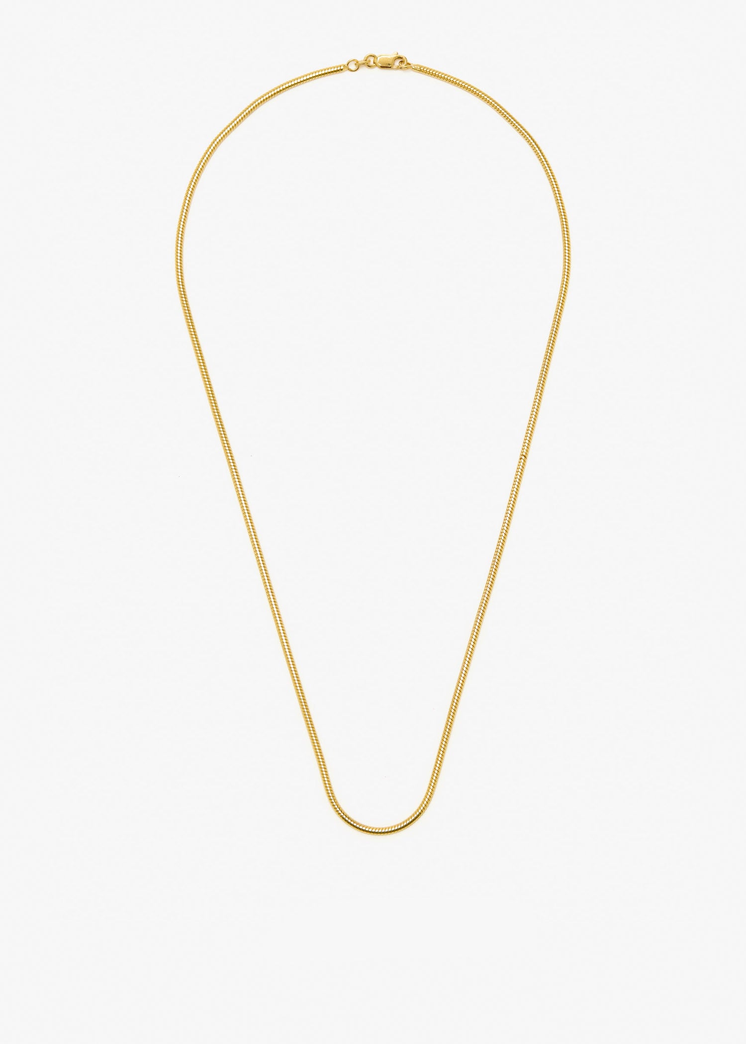 

Bali chain necklace, Gold