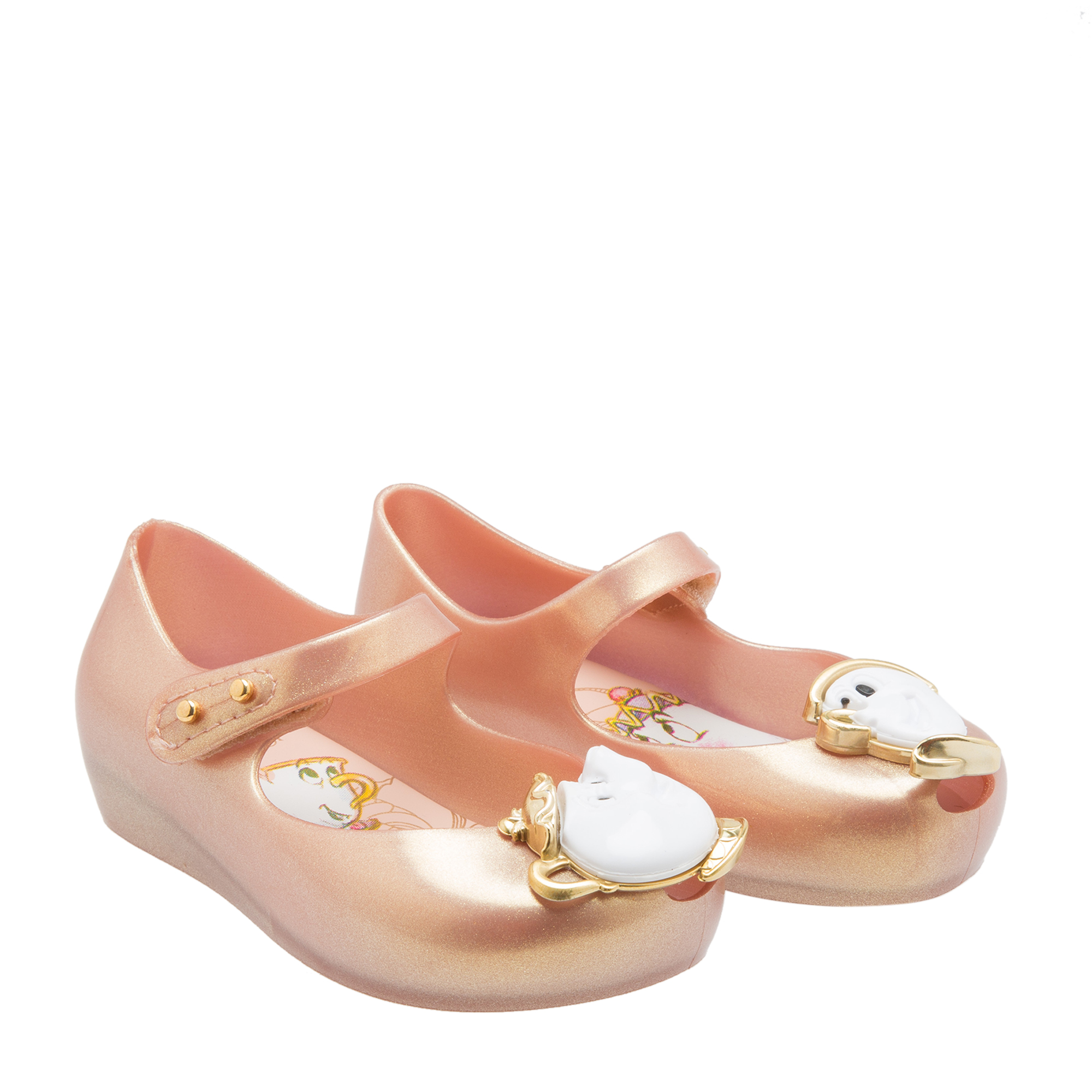 

Beauty and the Beast flats, Pink