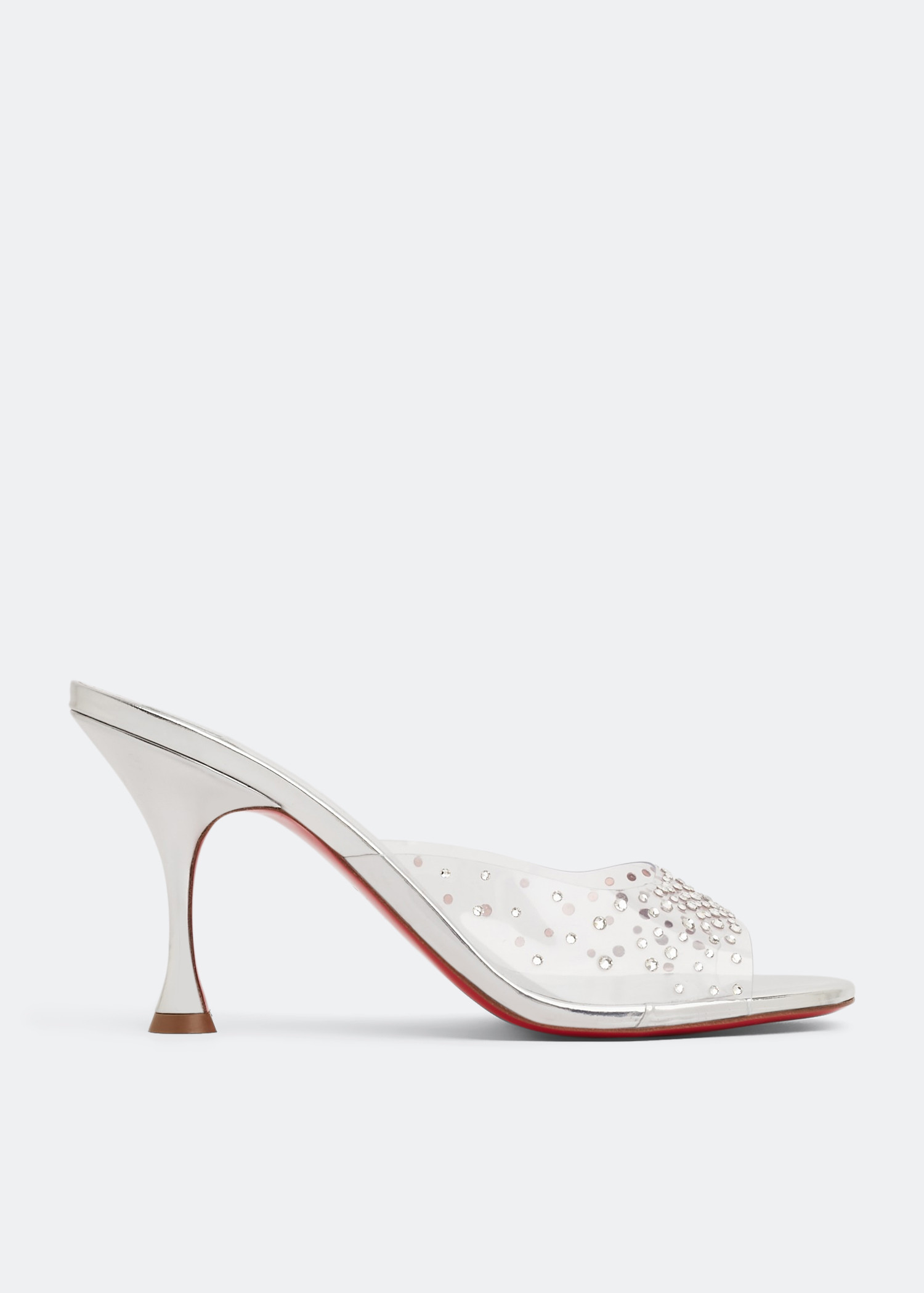 

Degramule Strass 85 mules, Silver