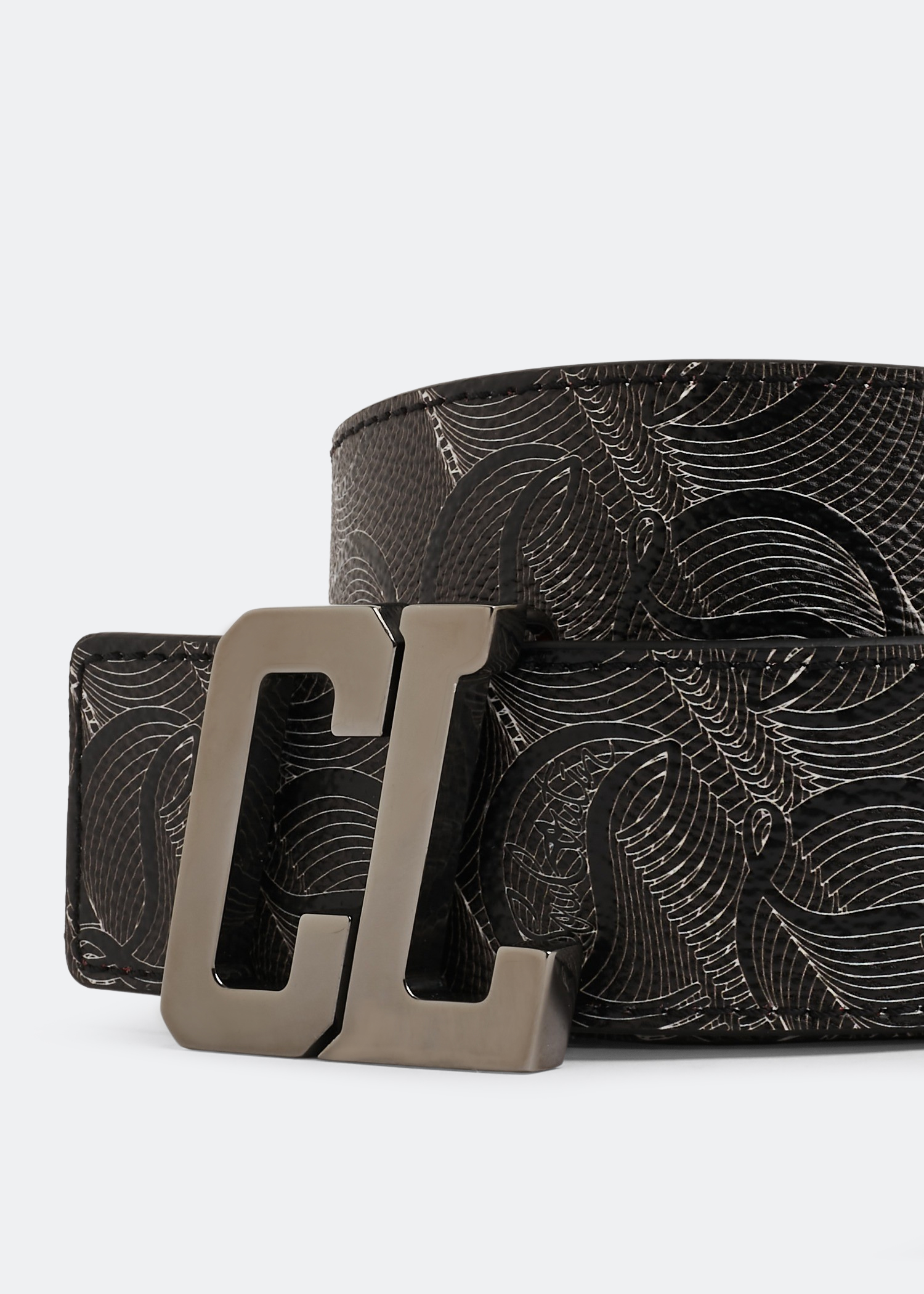

Happy Rui CL logo belt, Black