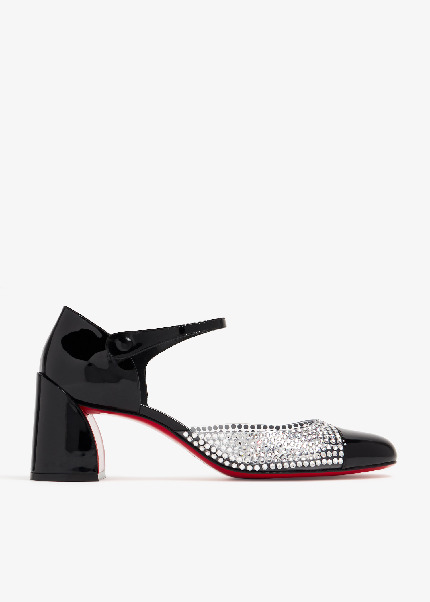 

Miss MJ Strass 55 pumps, Black