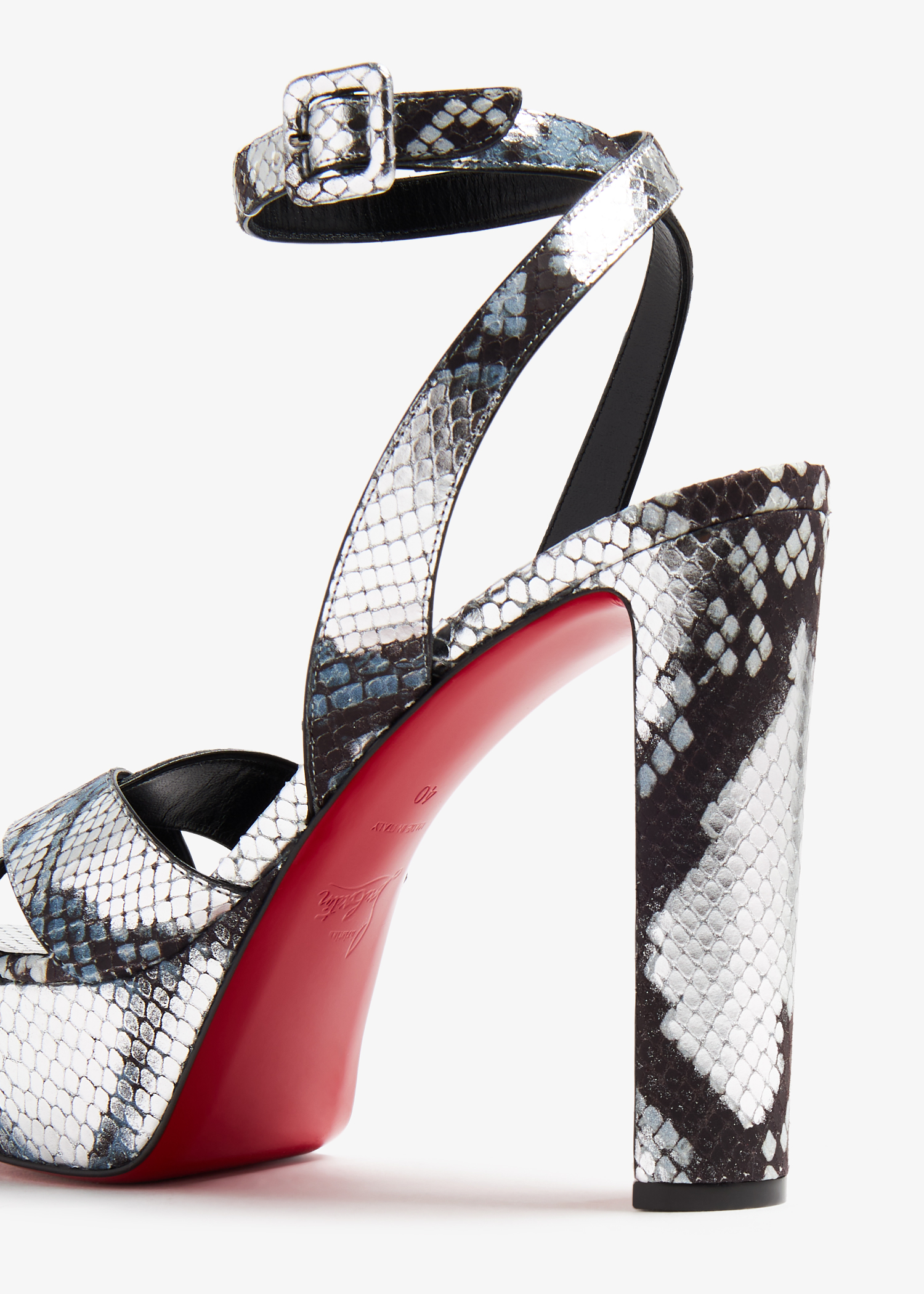 Louboutin sales snake heels