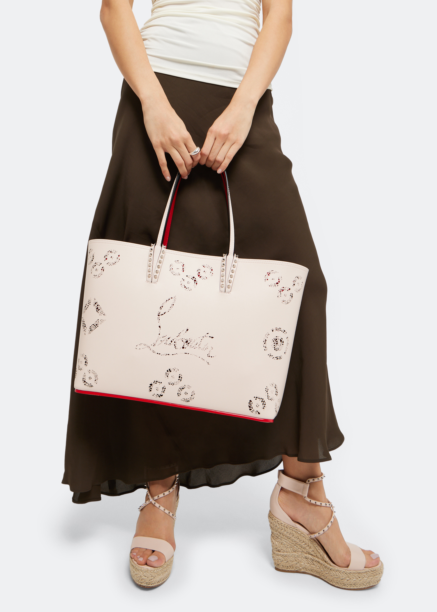 

Cabata small tote bag, Beige