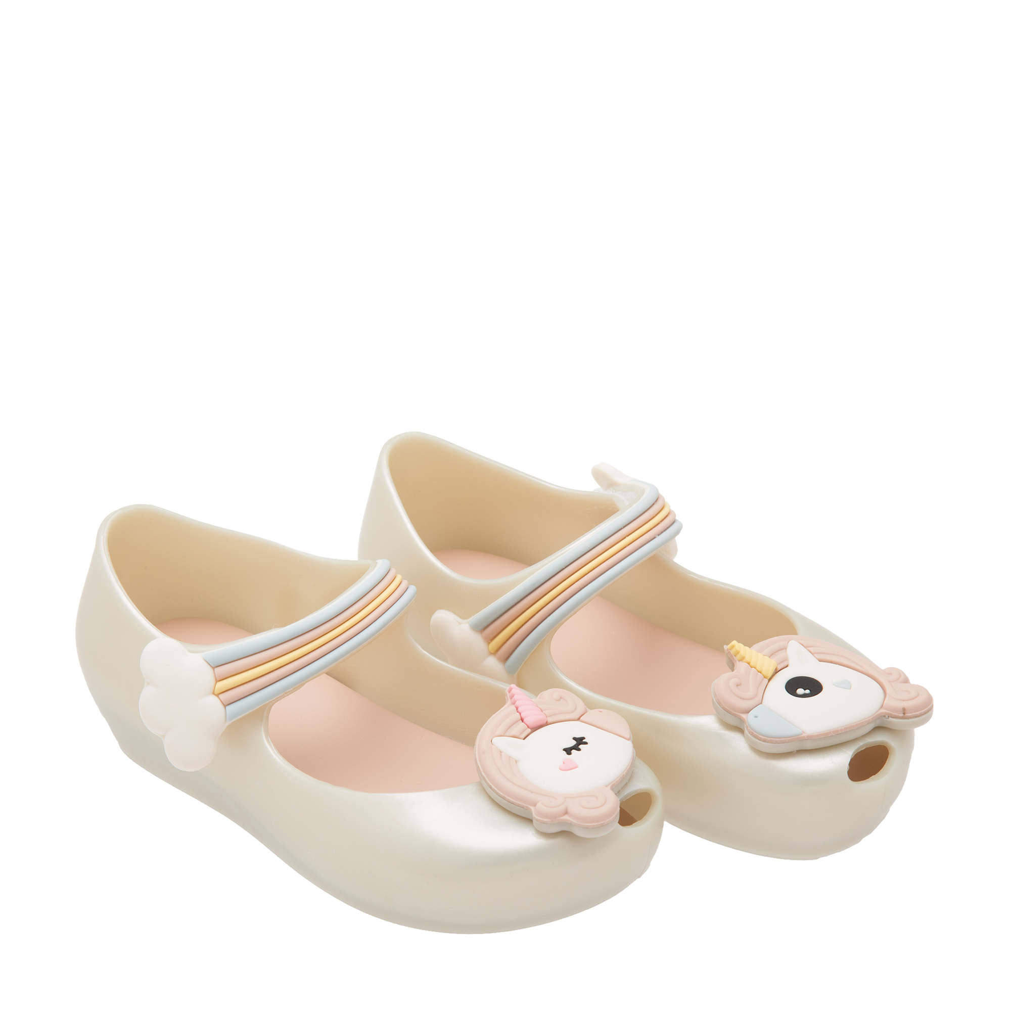 

Mini Melissa Ultragirl Unicorn ballet flats, White