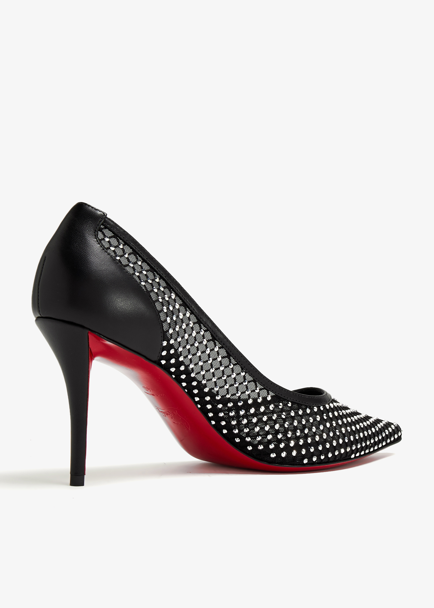 Christian Louboutin Apostropha mesh pumps for Women - Black