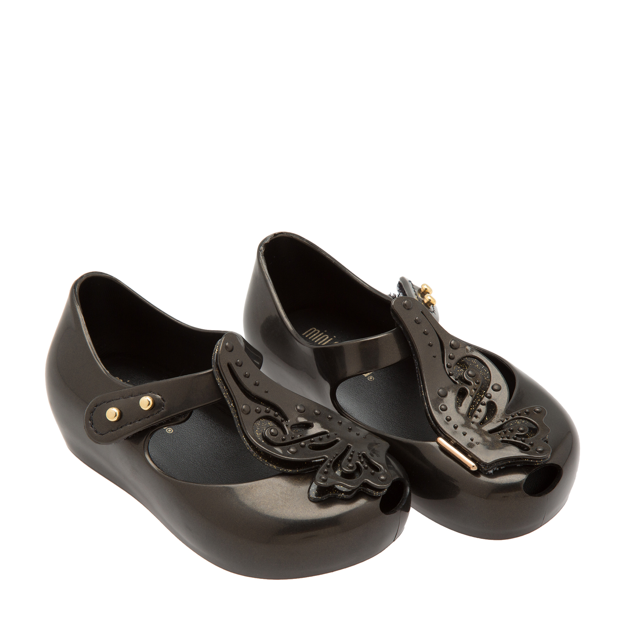 

Mini Melissa Ultragirl Fly 2 ballet flats, Black